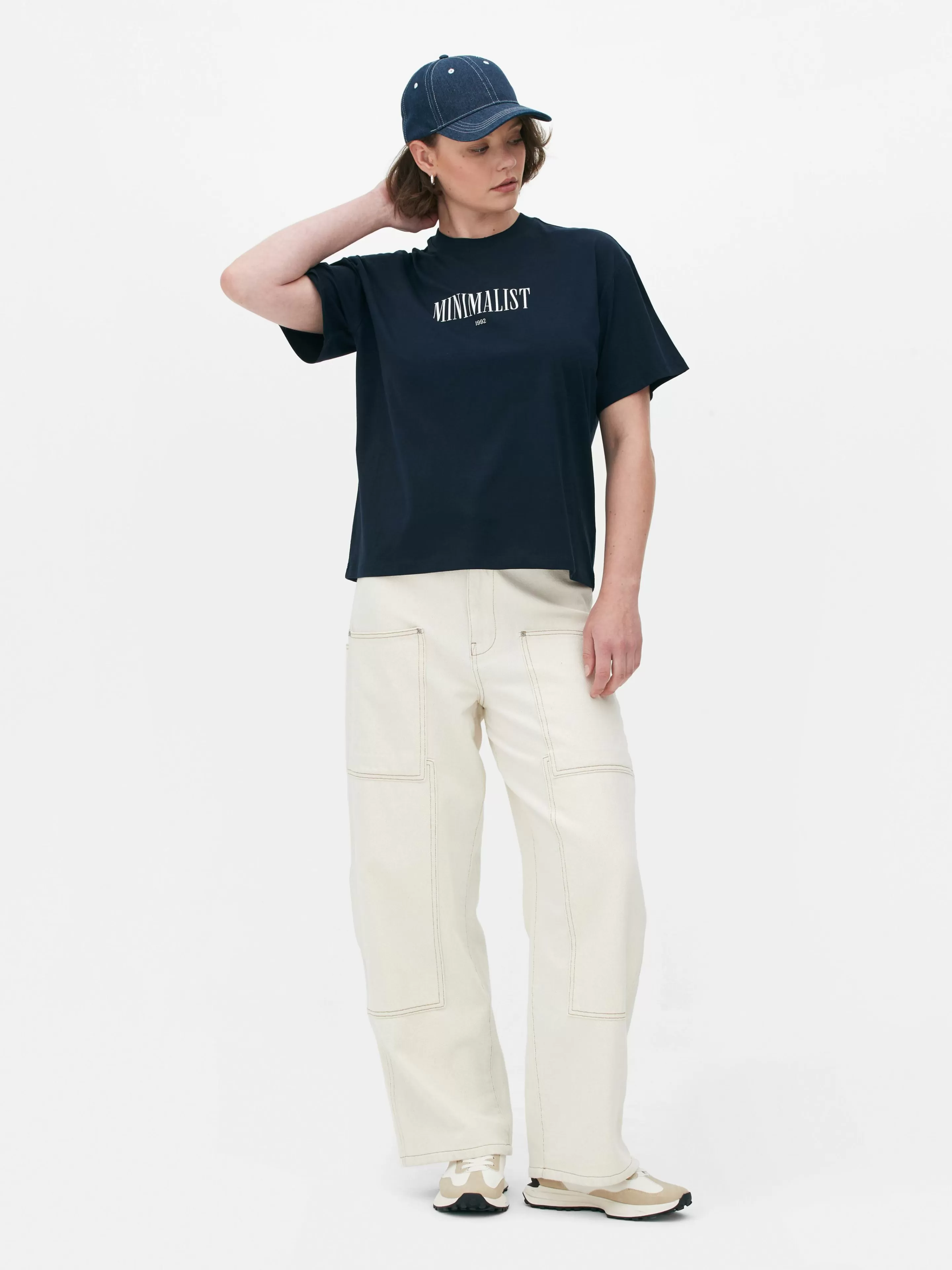 T-shirt Graphique à Coupe Décontractée-Primark Fashion