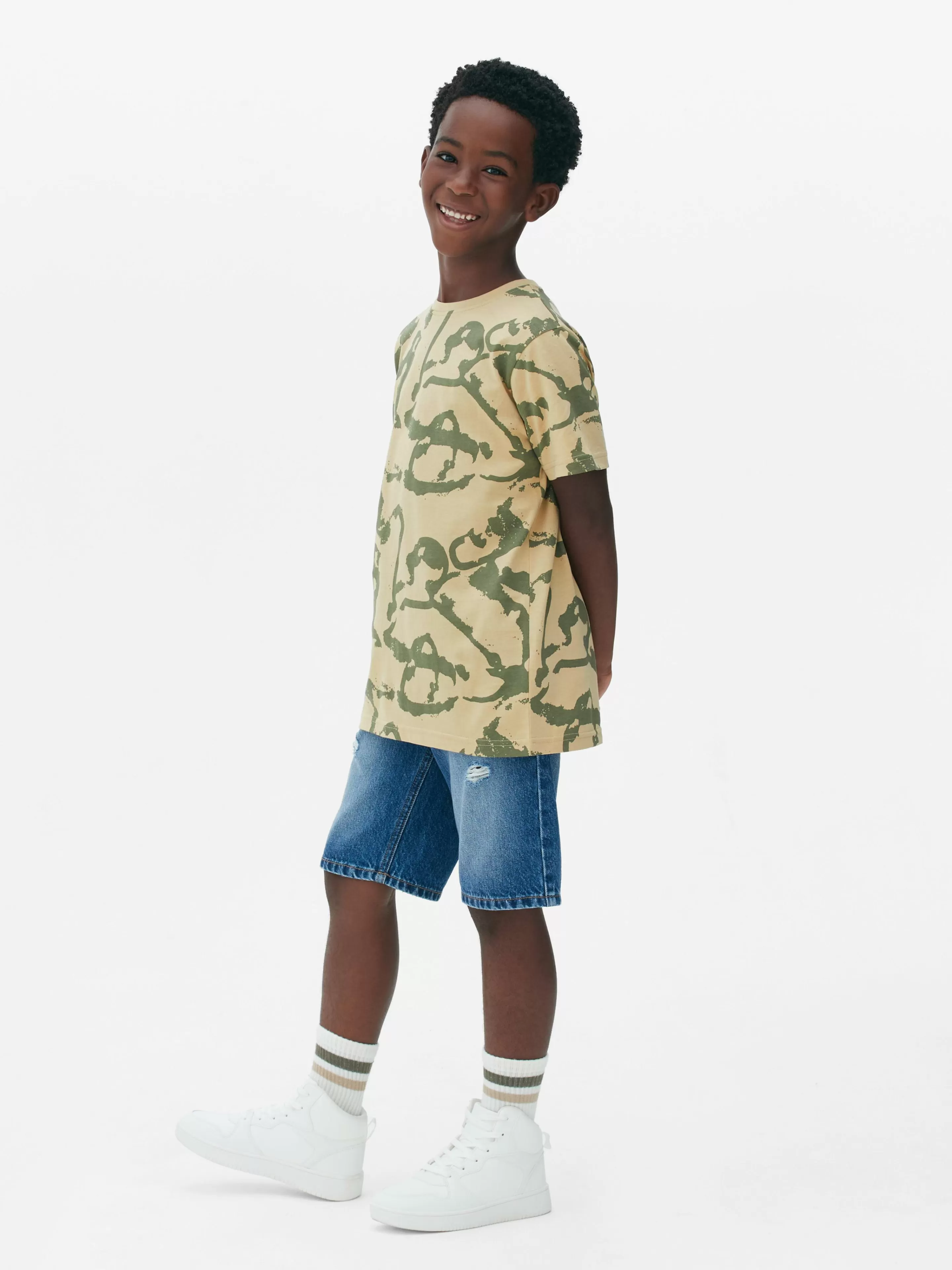 T-shirt Graphique à Manches Courtes-Primark Hot