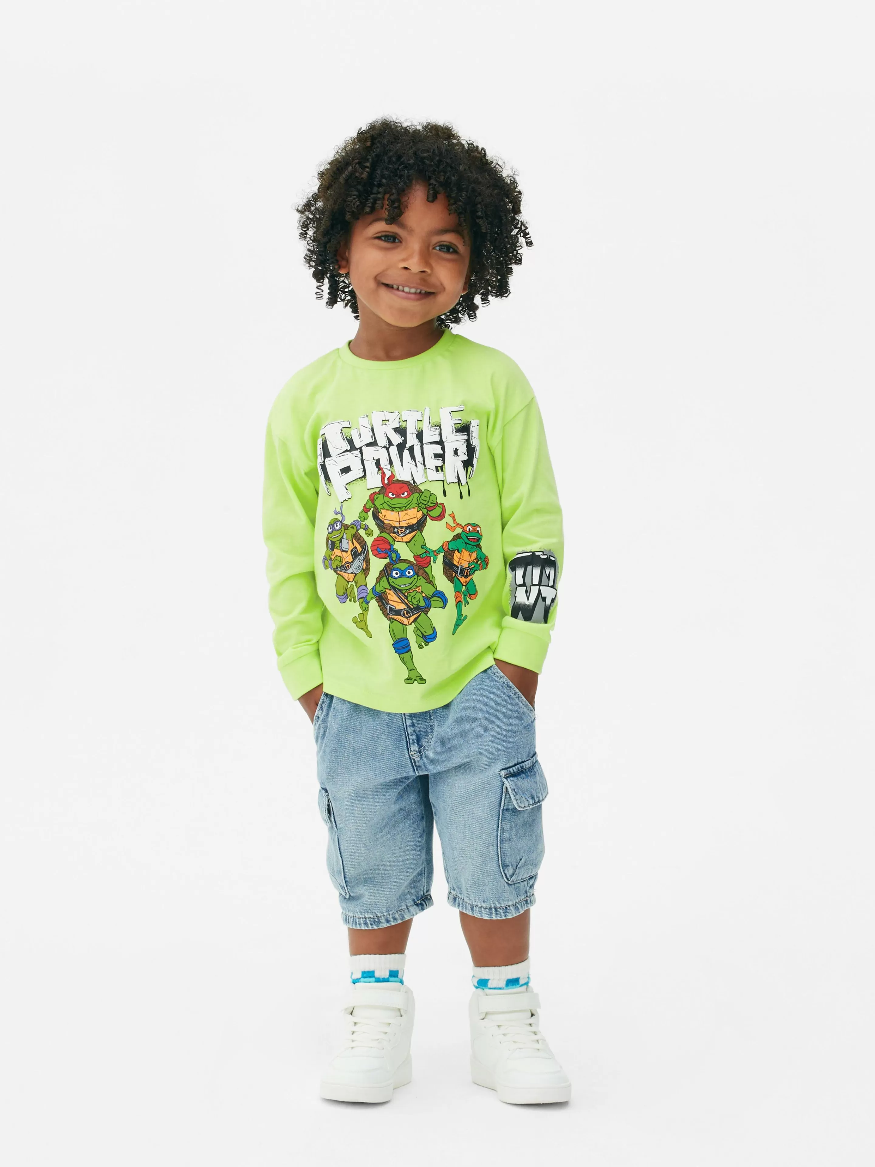 T-shirt Graphique à Manches Longues Les Tortues Ninja-Primark Clearance