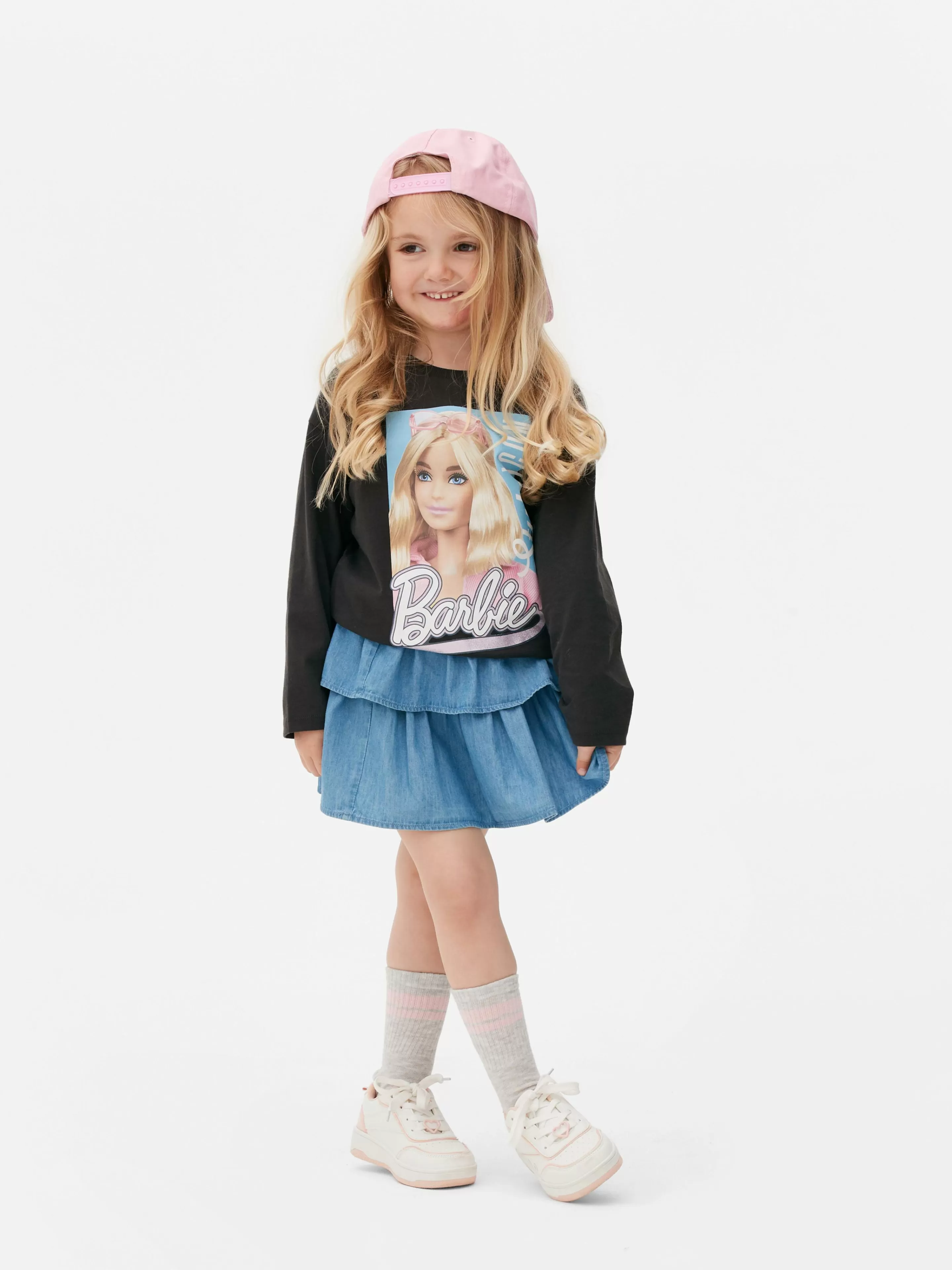 T-shirt Graphique Barbie à Manches Longues-Primark Online