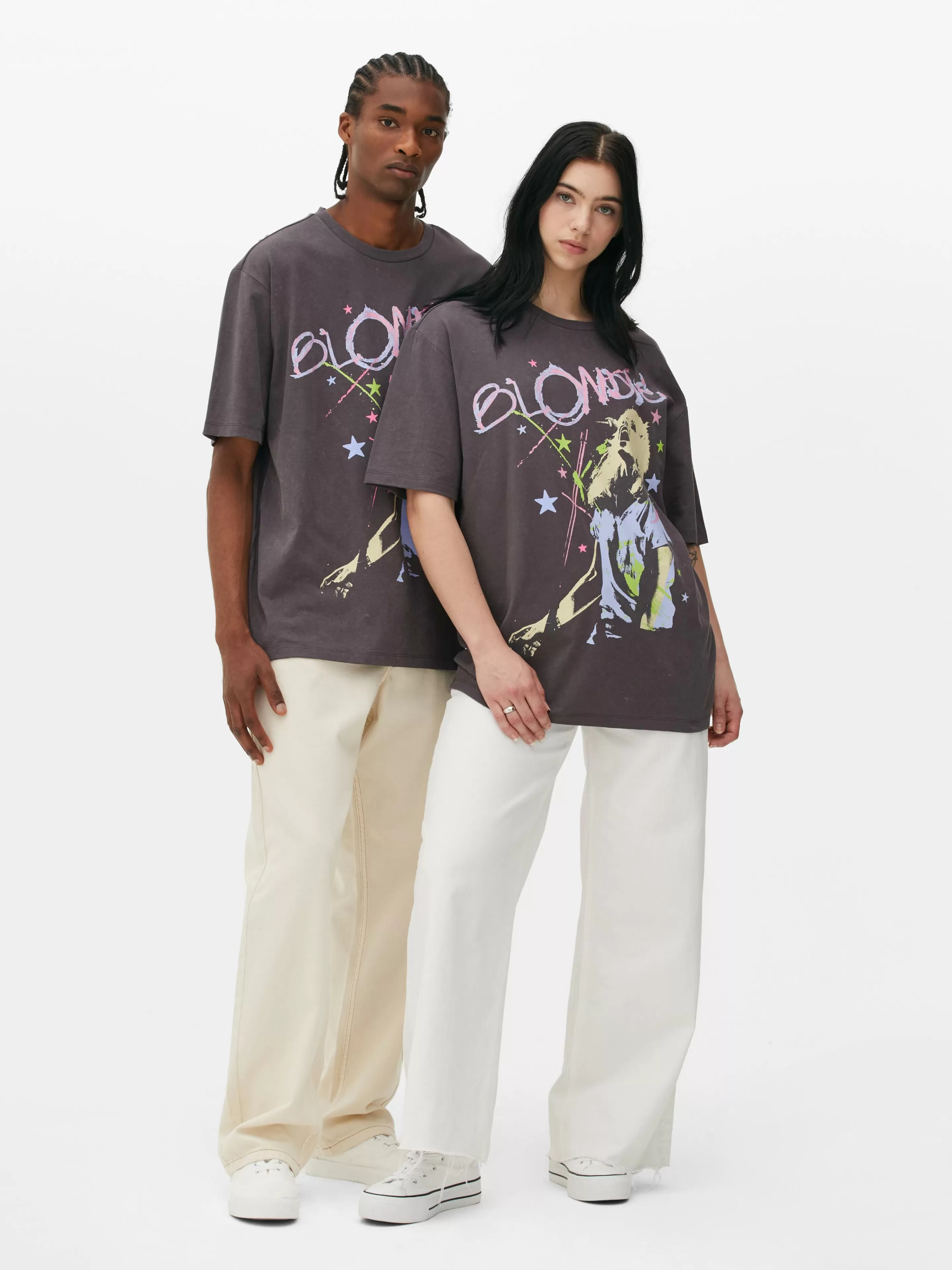 T-shirt Graphique Blondie-Primark Sale