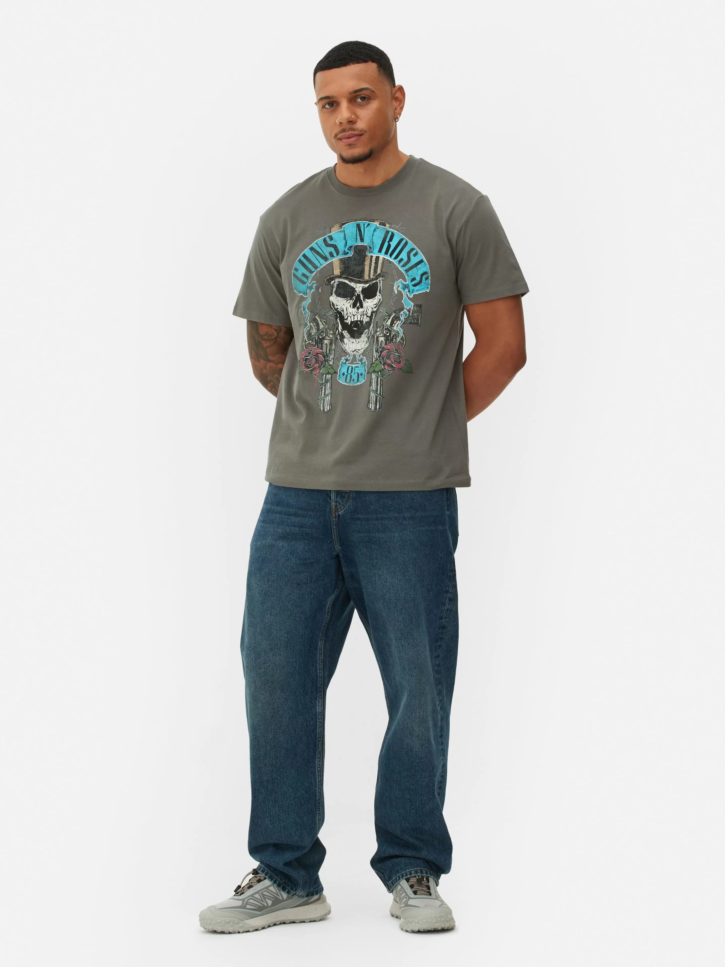 T-shirt Graphique Guns N’ Roses-Primark Shop