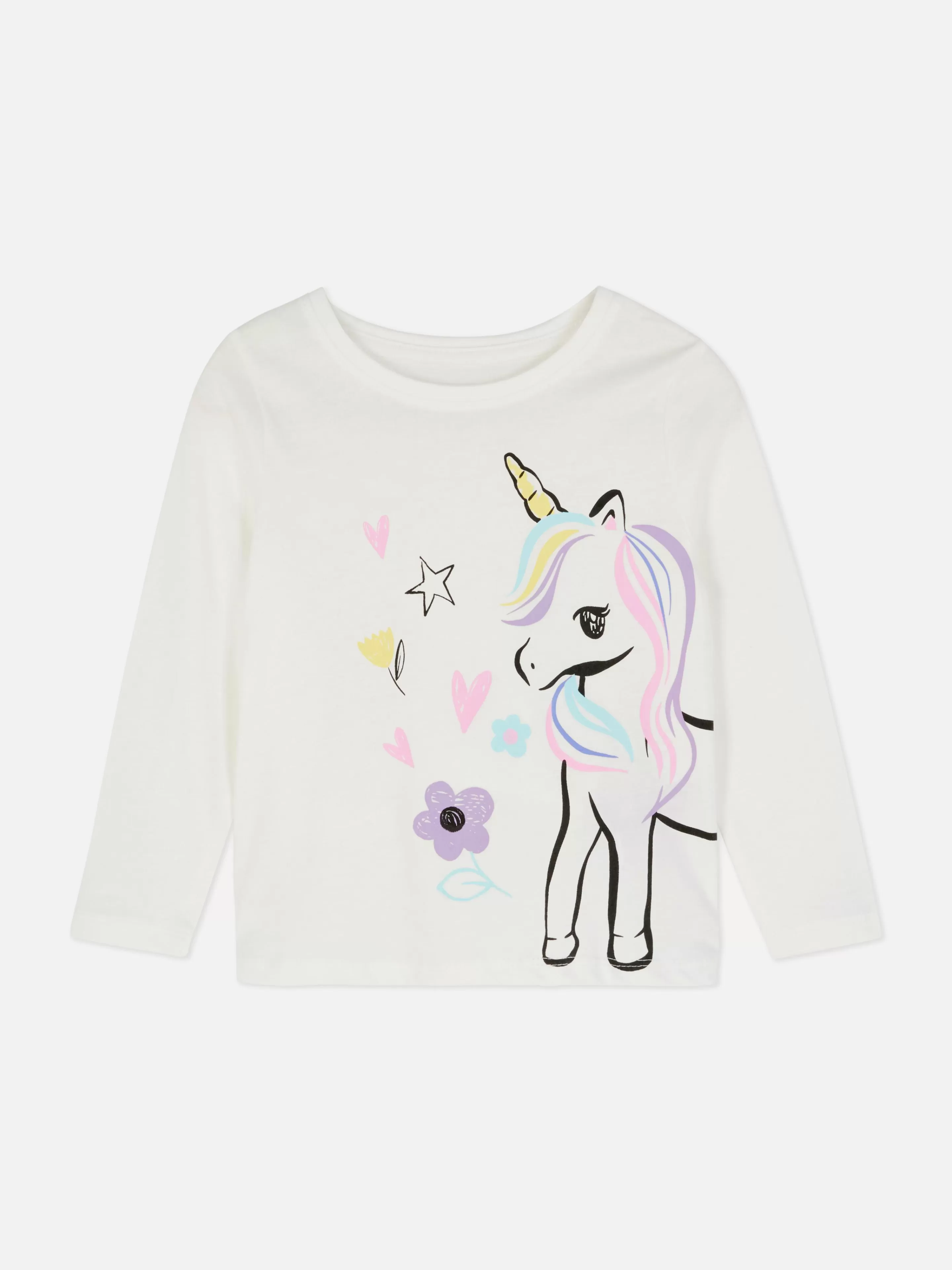 T-shirt Graphique Licorne-Primark Outlet