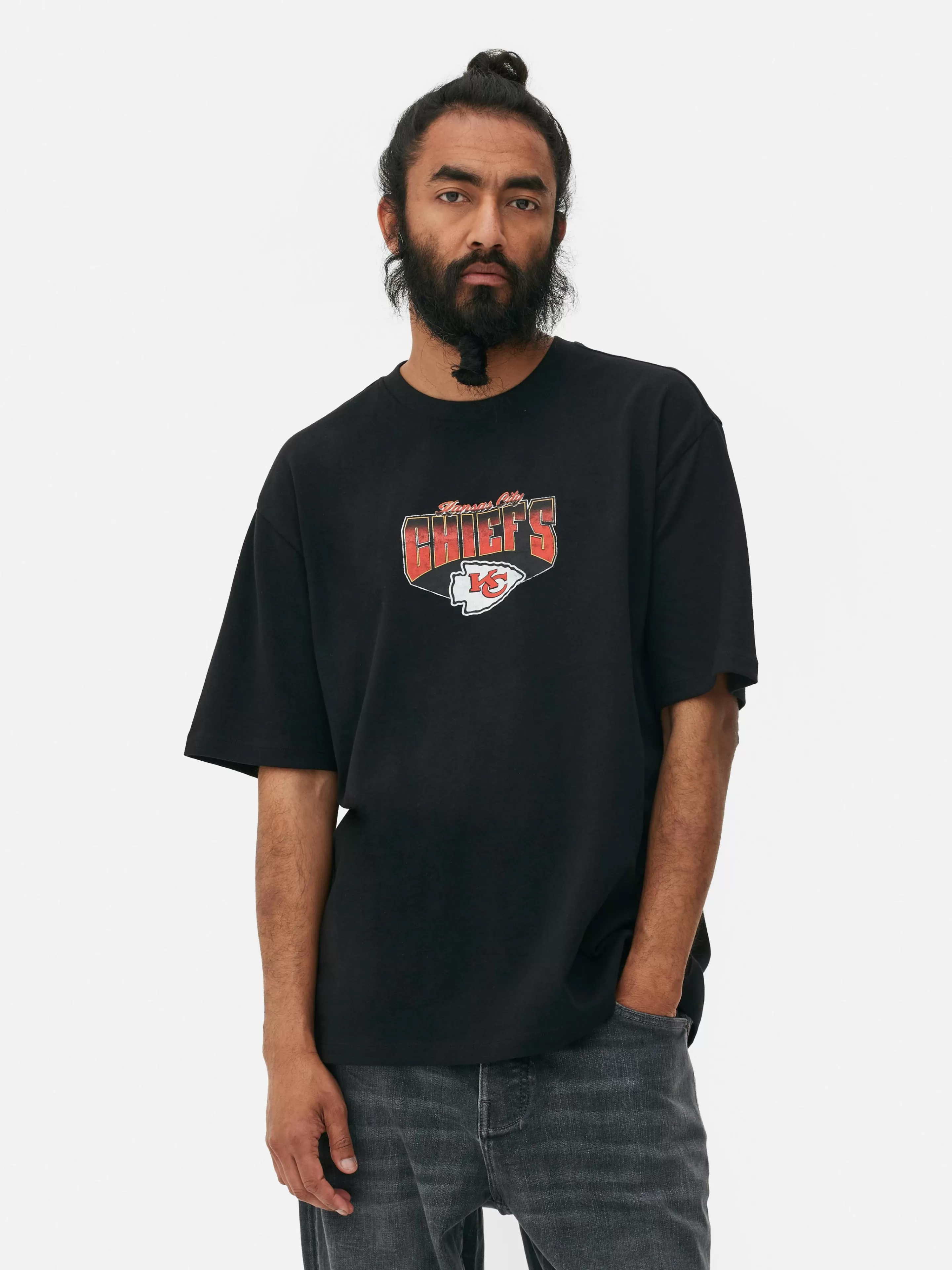 T-shirt Graphique NFL Kansas City Chiefs-Primark Sale