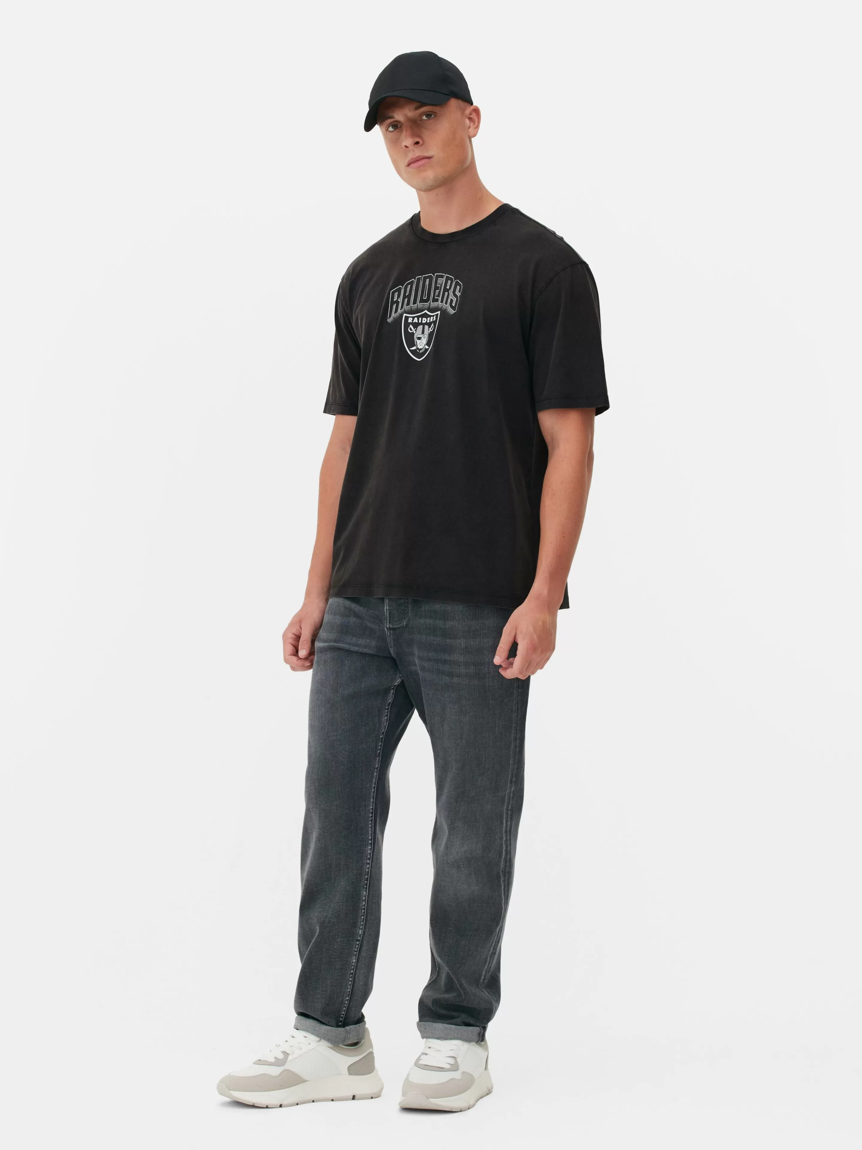 T-shirt Graphique NFL Las Vegas Raiders-Primark Cheap