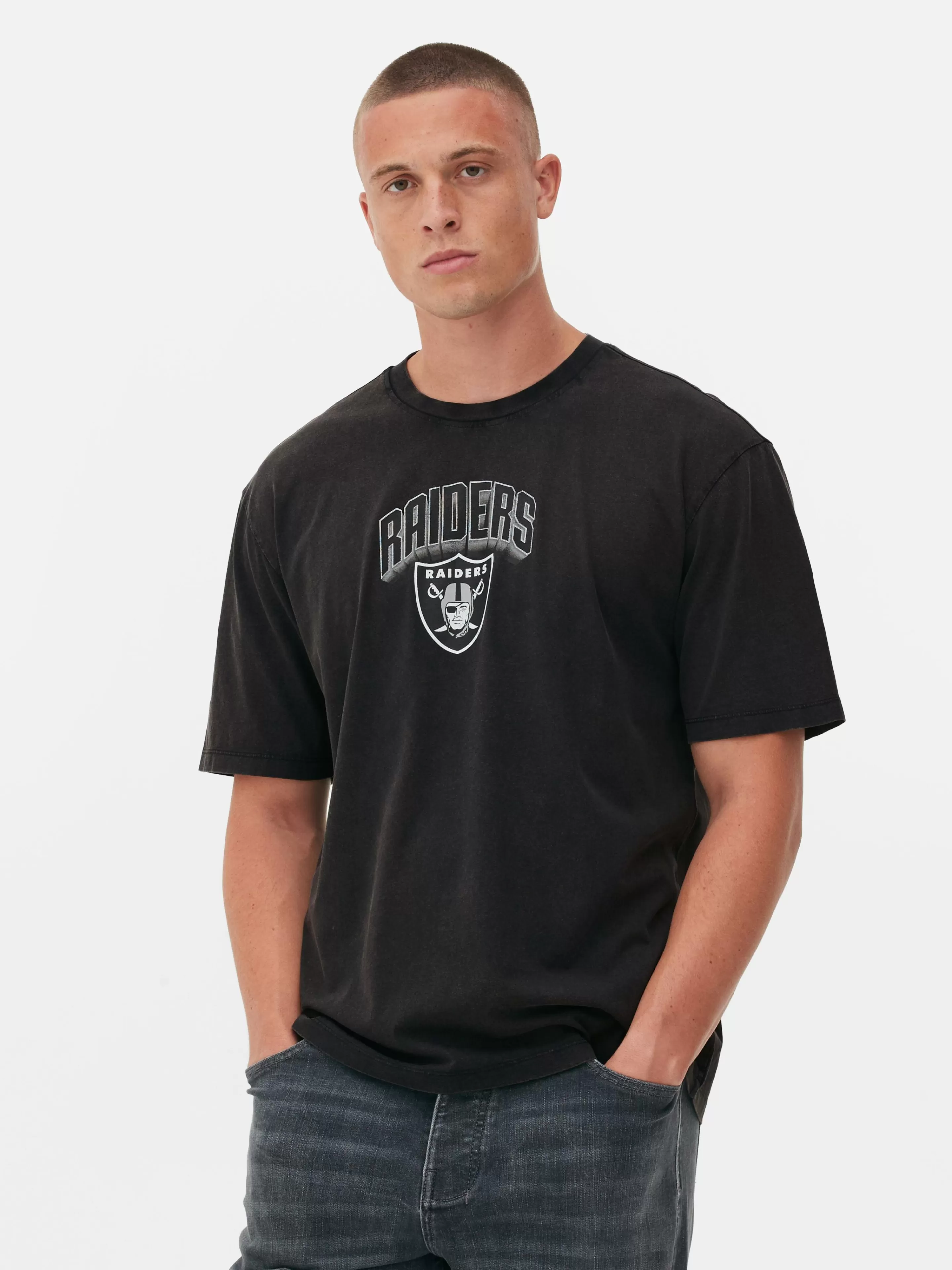 T-shirt Graphique NFL Las Vegas Raiders-Primark Cheap