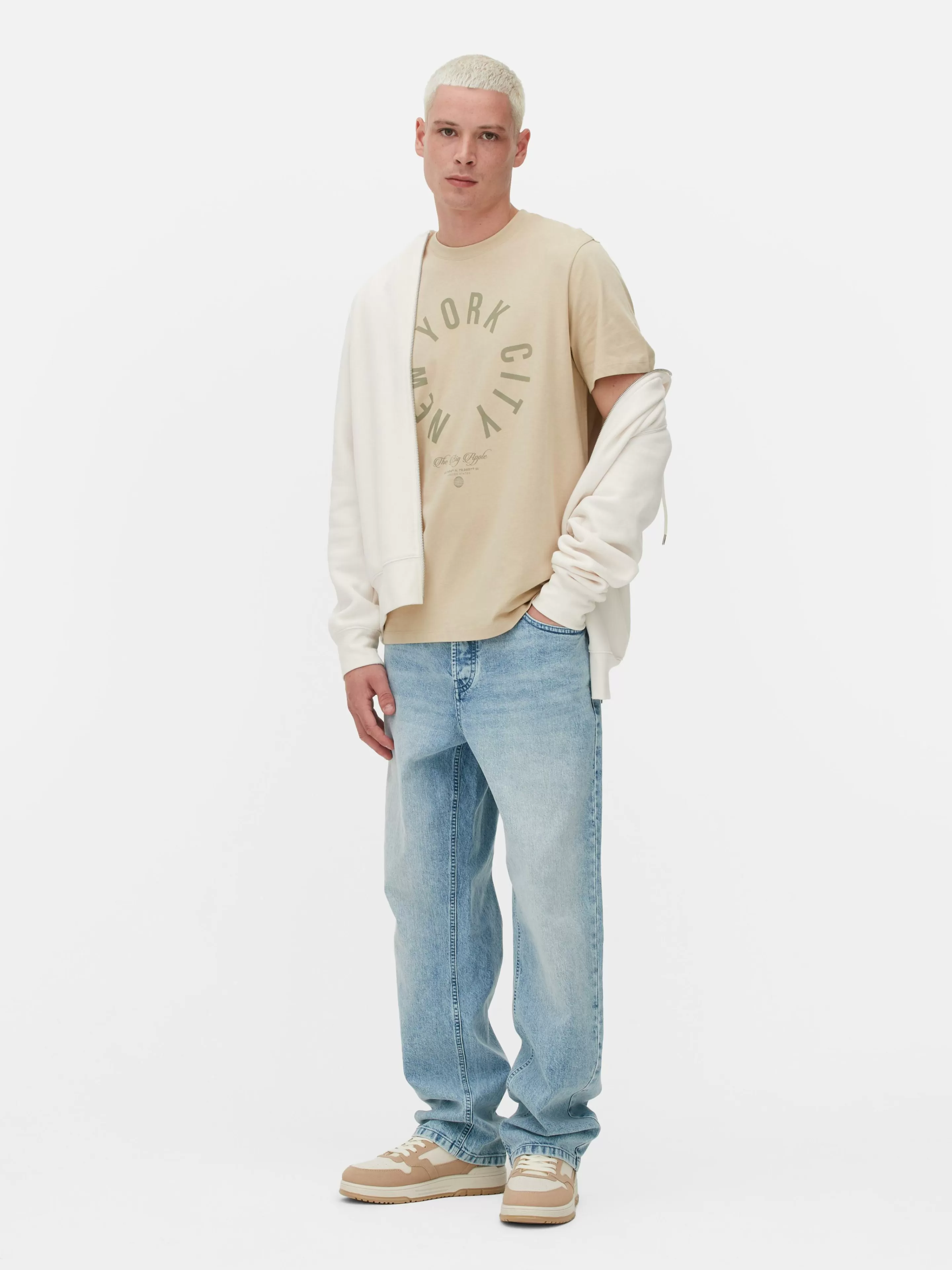 T-shirt Imprimé New York City-Primark Clearance