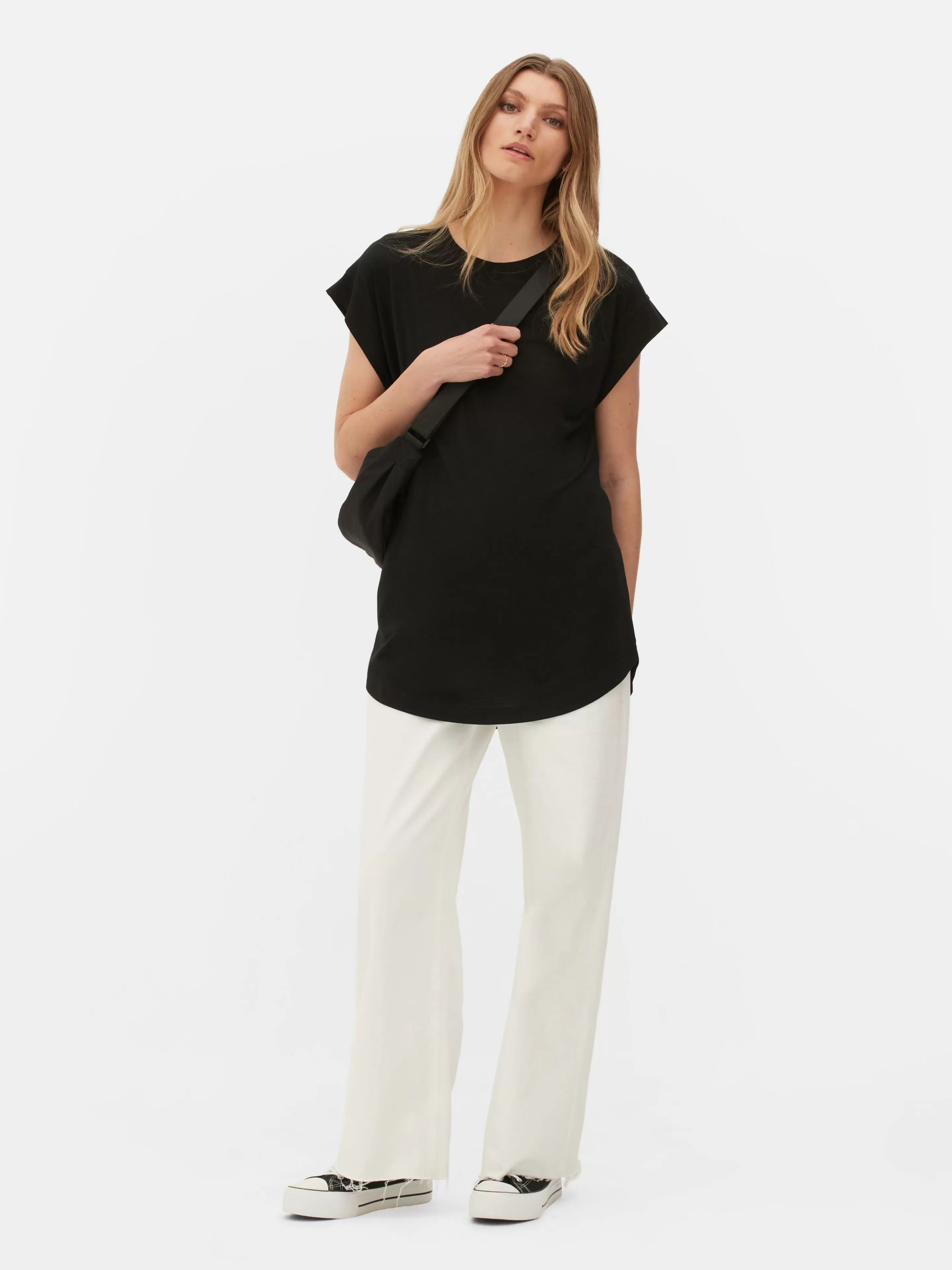 T-shirt Long Essential-Primark Clearance