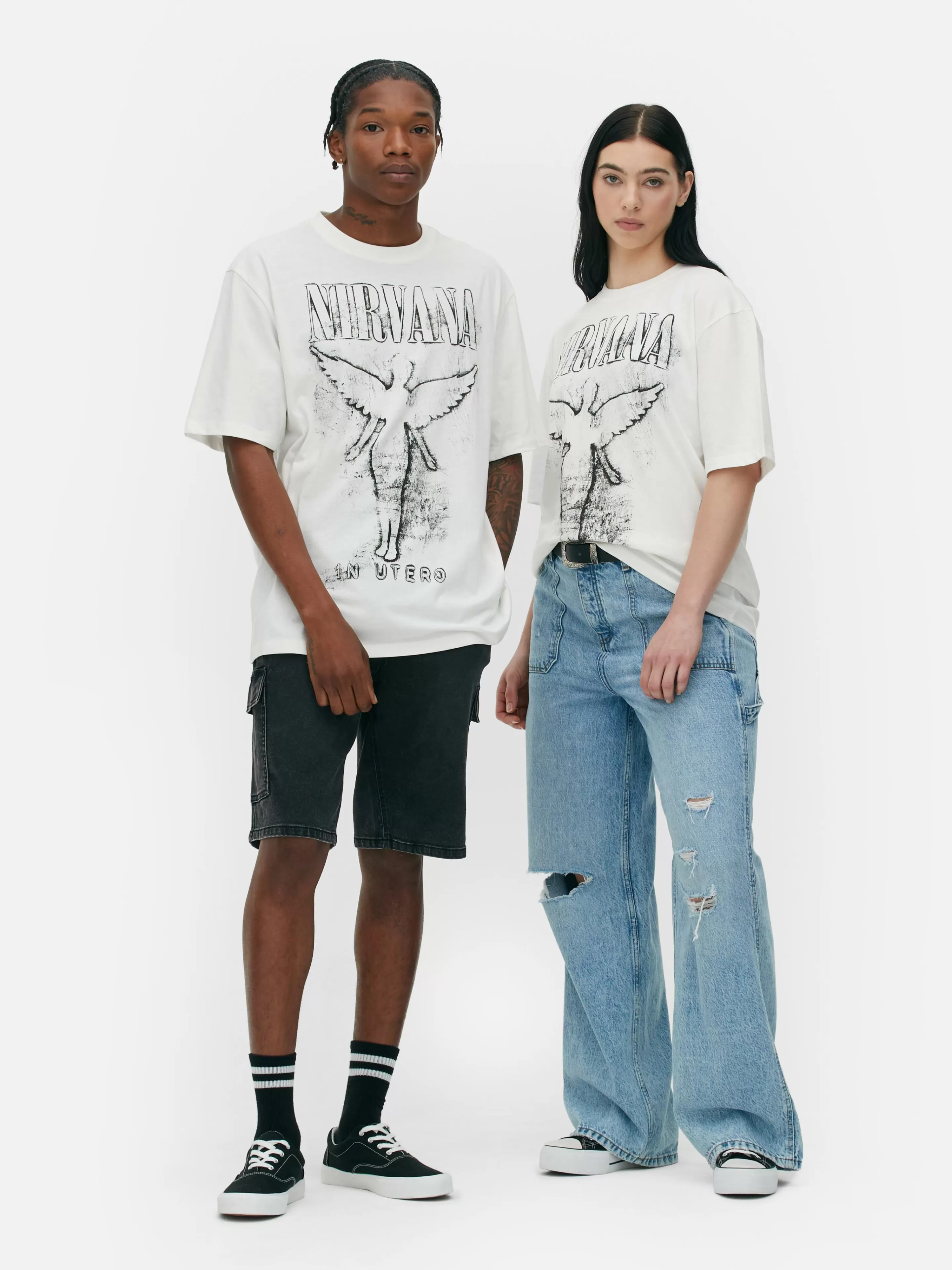 T-shirt Nirvana Tour-Primark Outlet