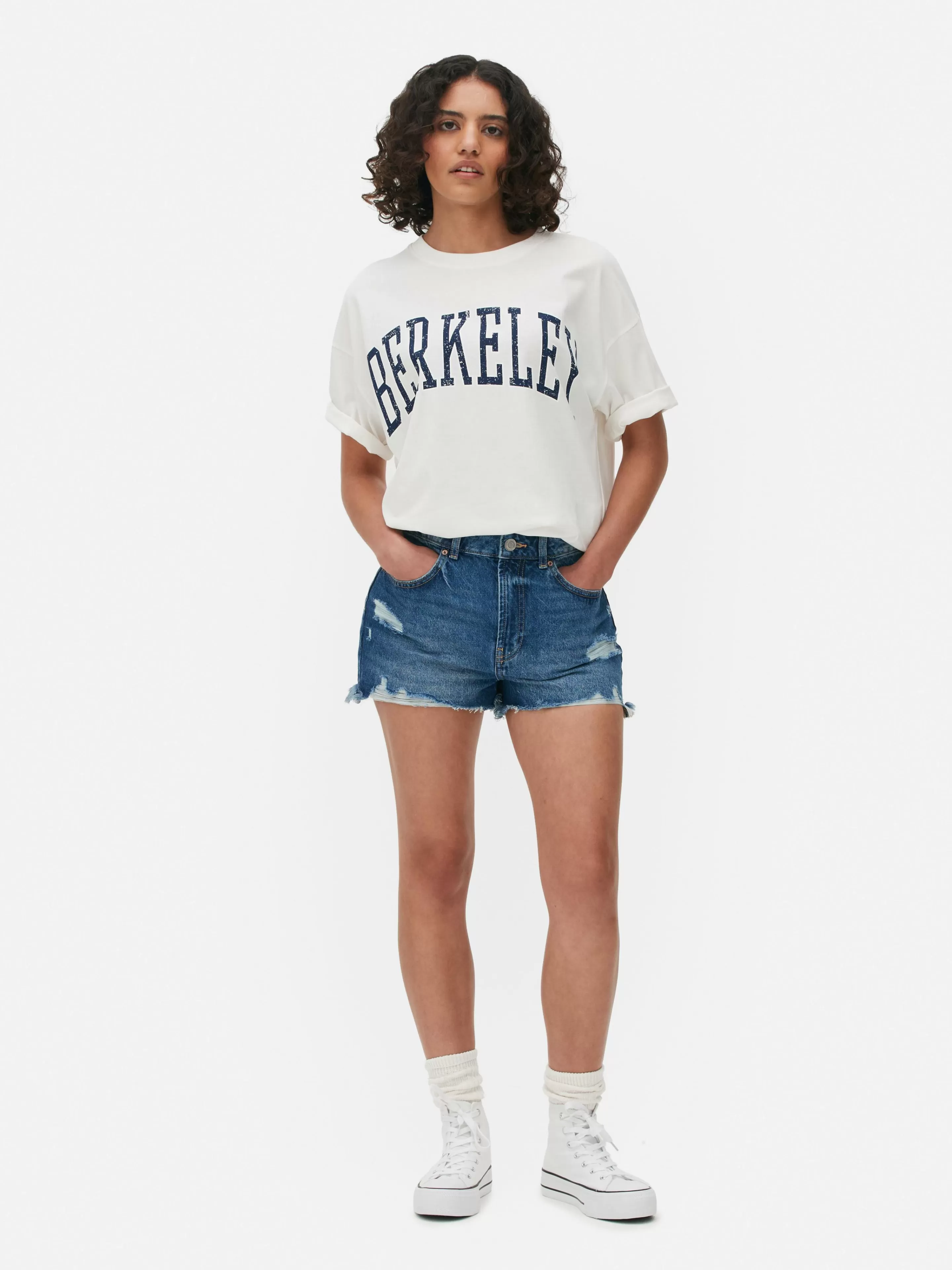 T-shirt Oversize à Coordonner Berkeley-Primark Fashion