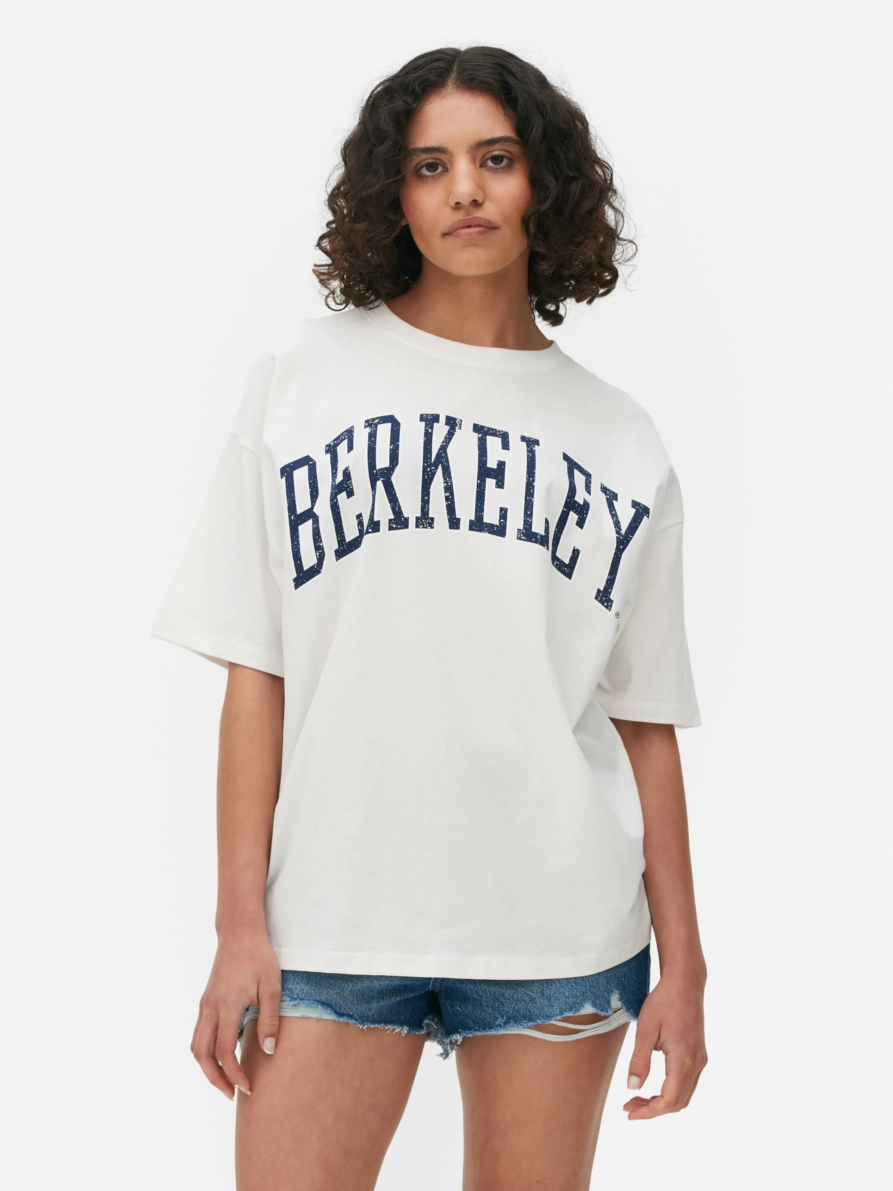 T-shirt Oversize à Coordonner Berkeley-Primark Fashion