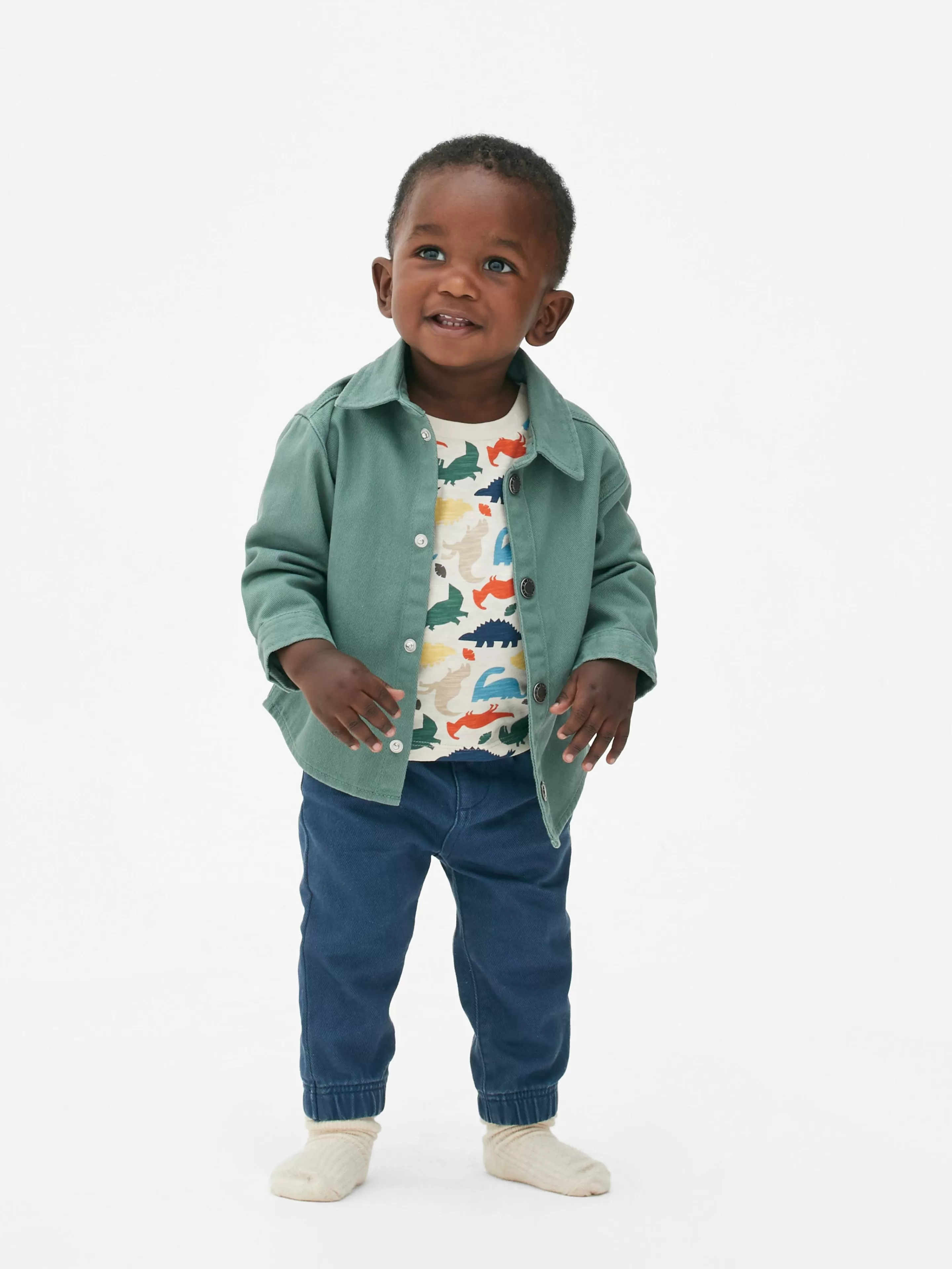 T-shirt, Pantalon Chino Et Veste-chemise Dinosaure-Primark Shop