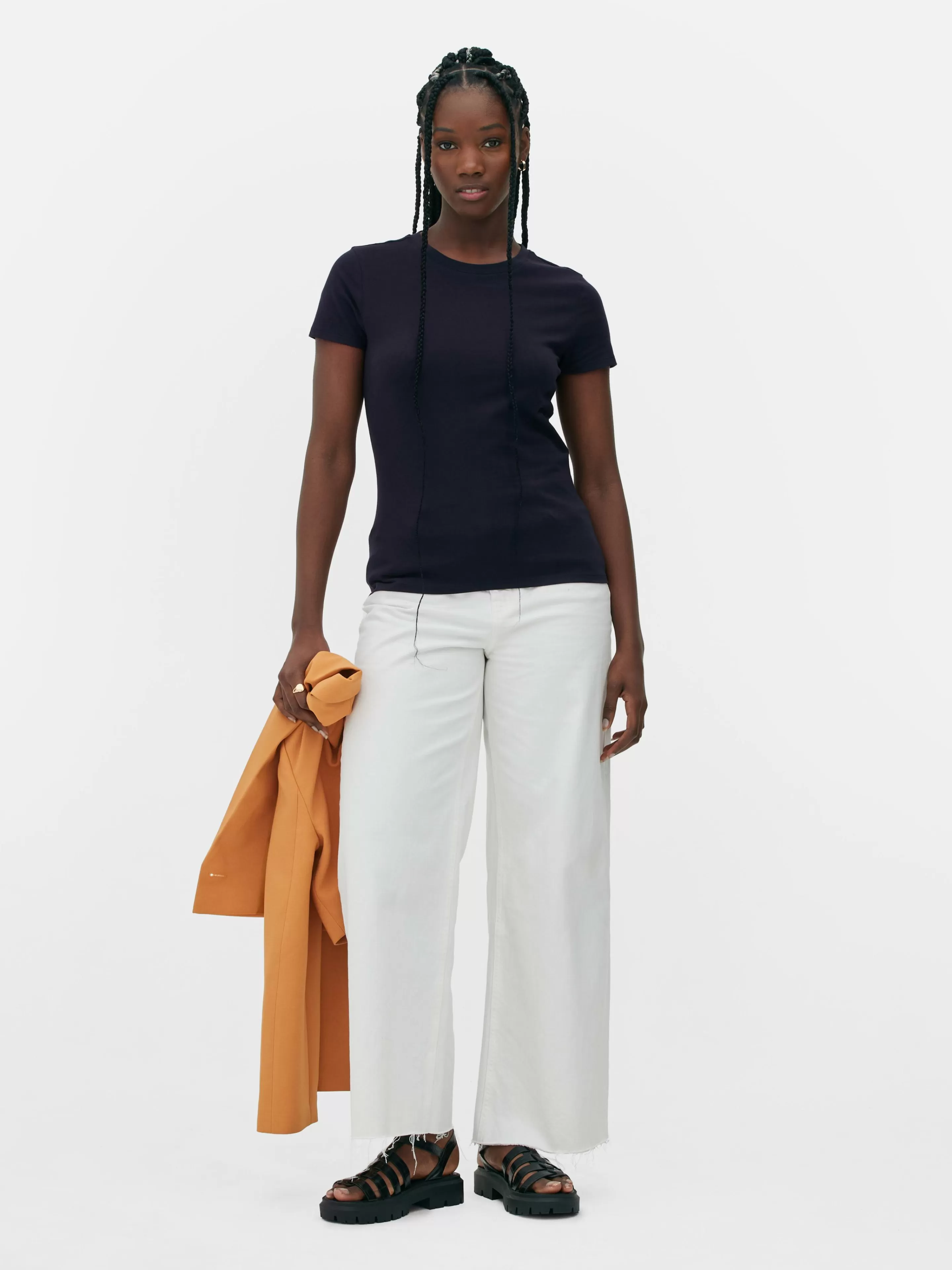 T-shirt Ras Du Cou Stretch-Primark Cheap