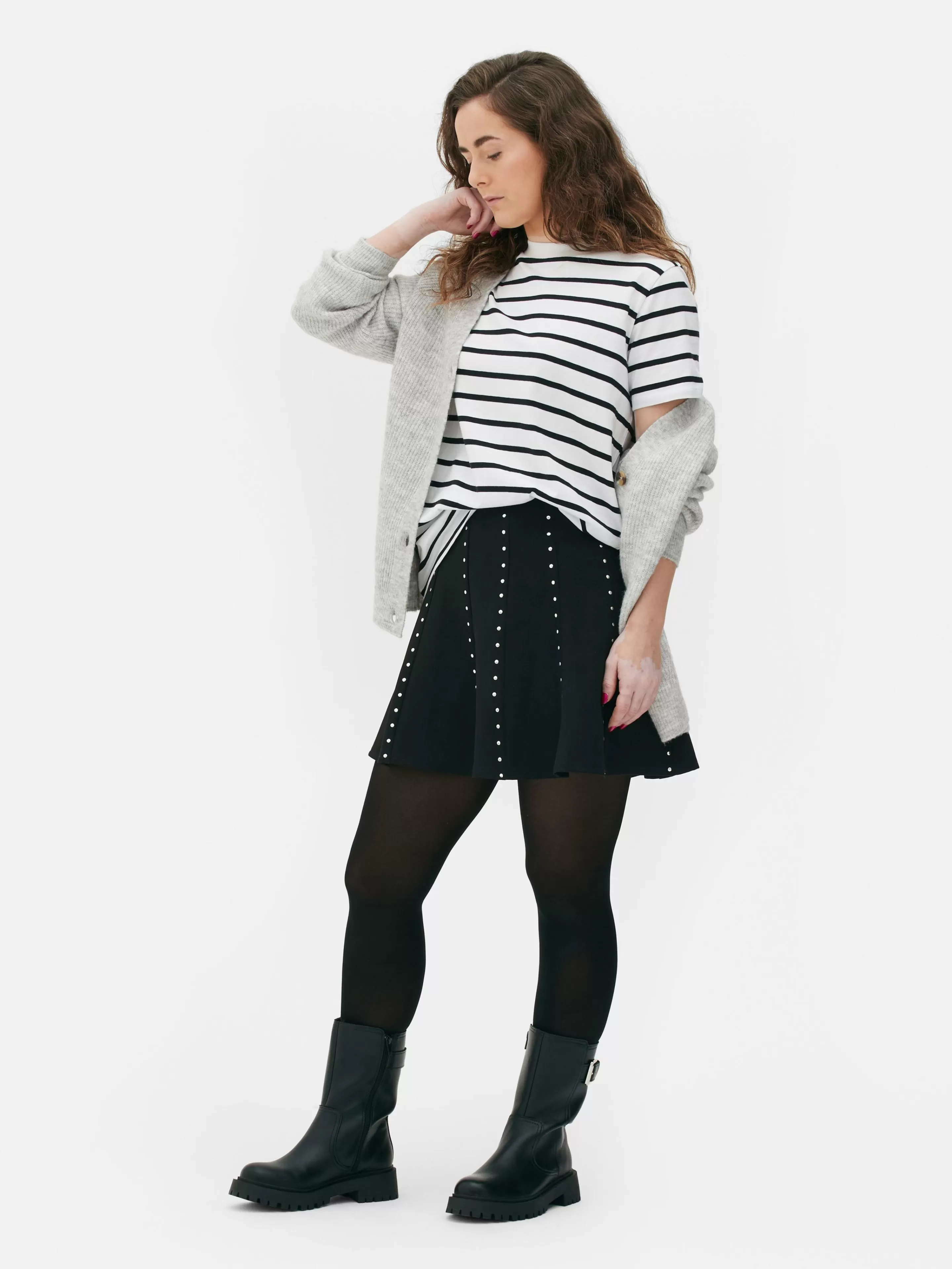 T-shirt Rayé à Col Ras-du-cou-Primark Flash Sale