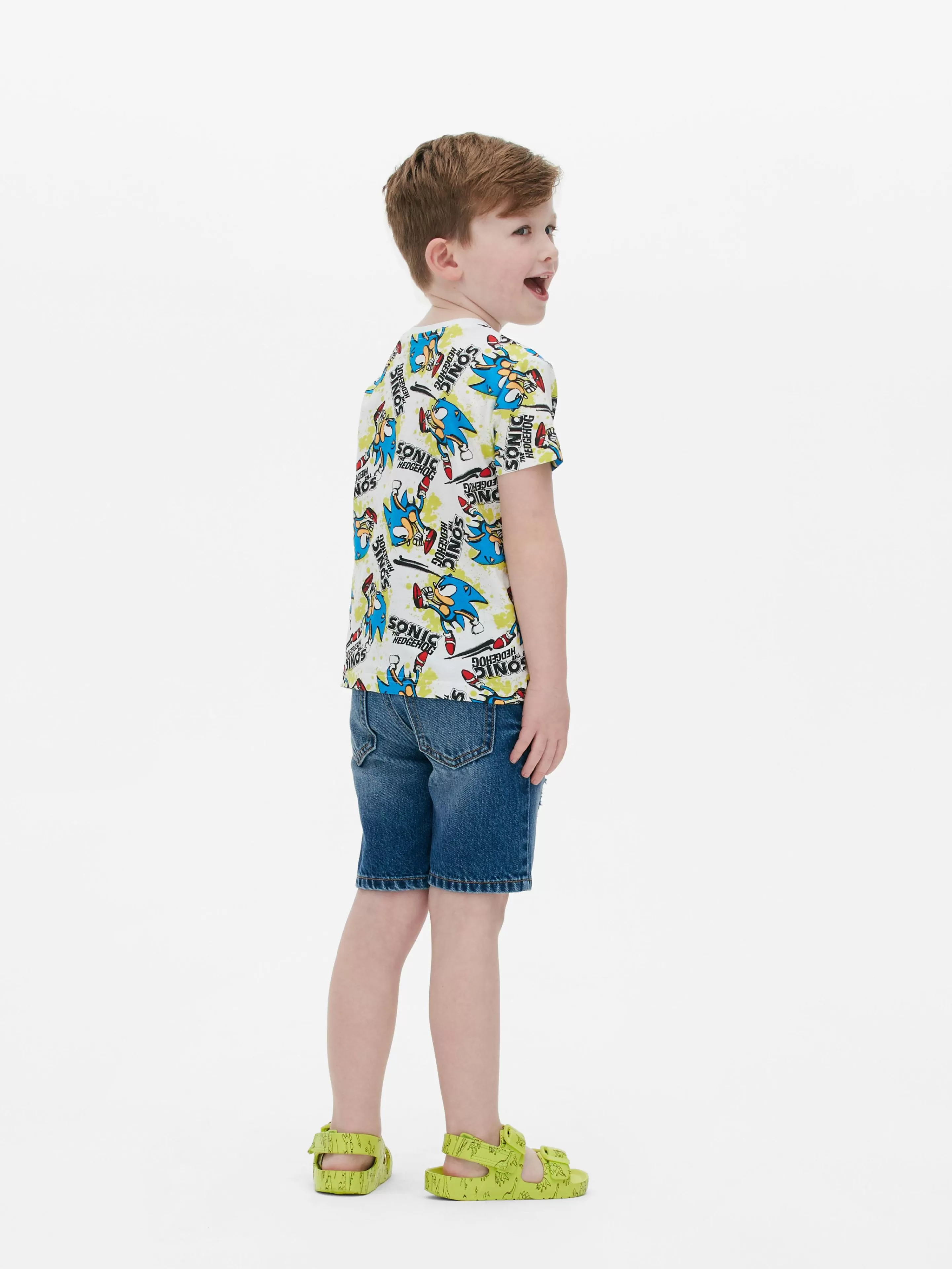 T-shirt Sonic Le Hérisson Speed Star-Primark Discount