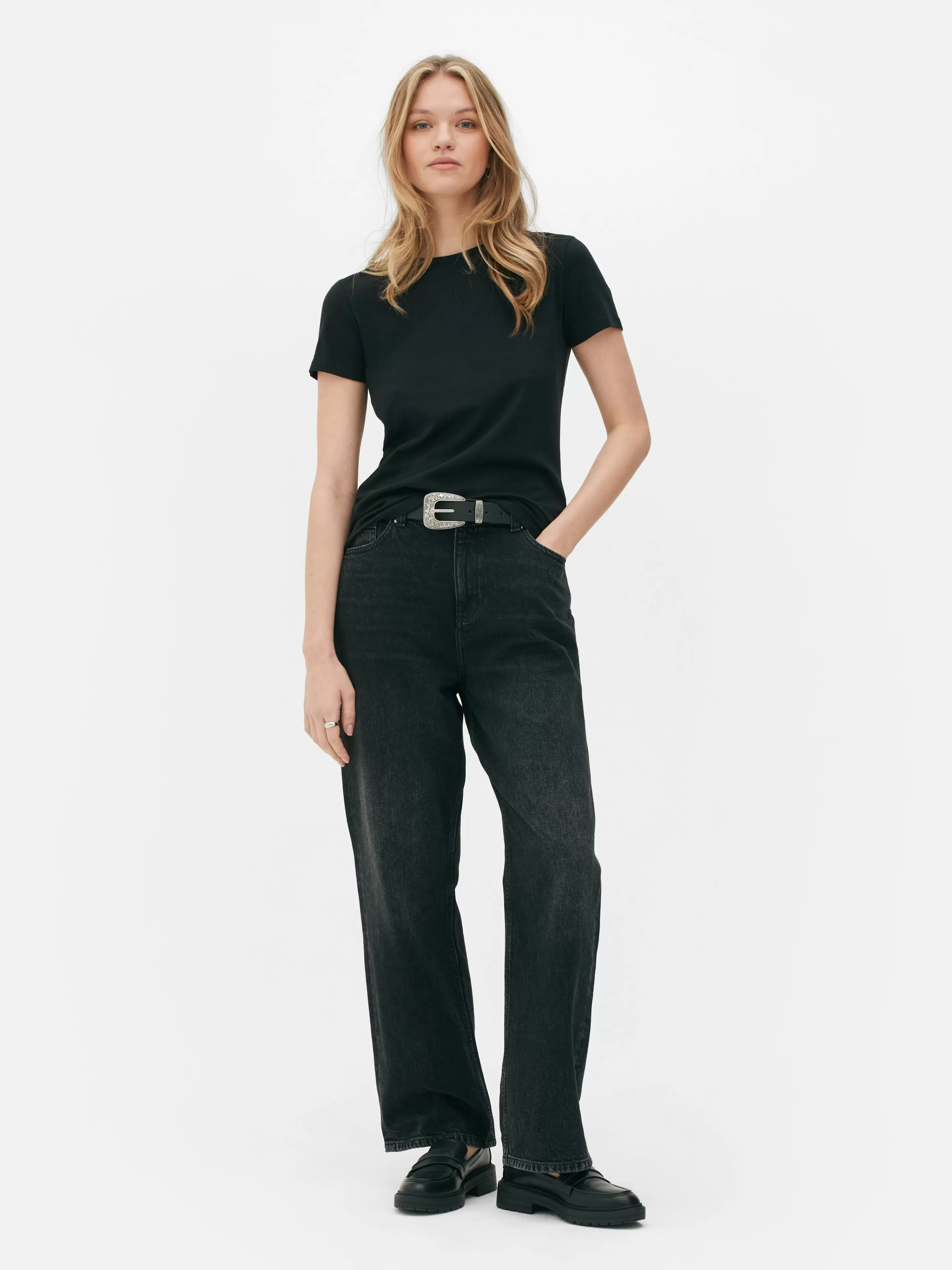 T-shirt Stretch à Manches Courtes-Primark Online