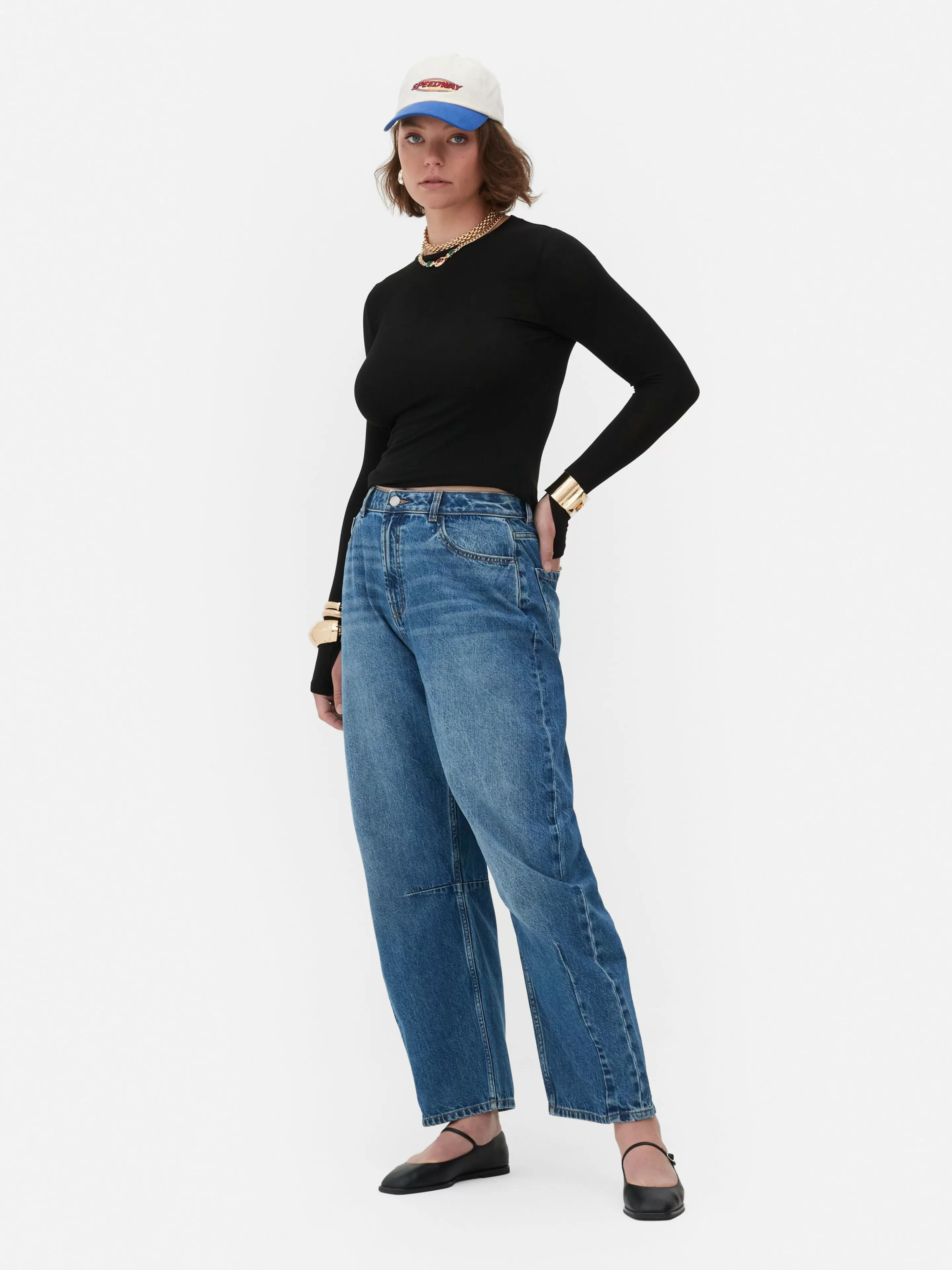 T-shirt Stretch à Manches Longues Rita Ora-Primark Cheap