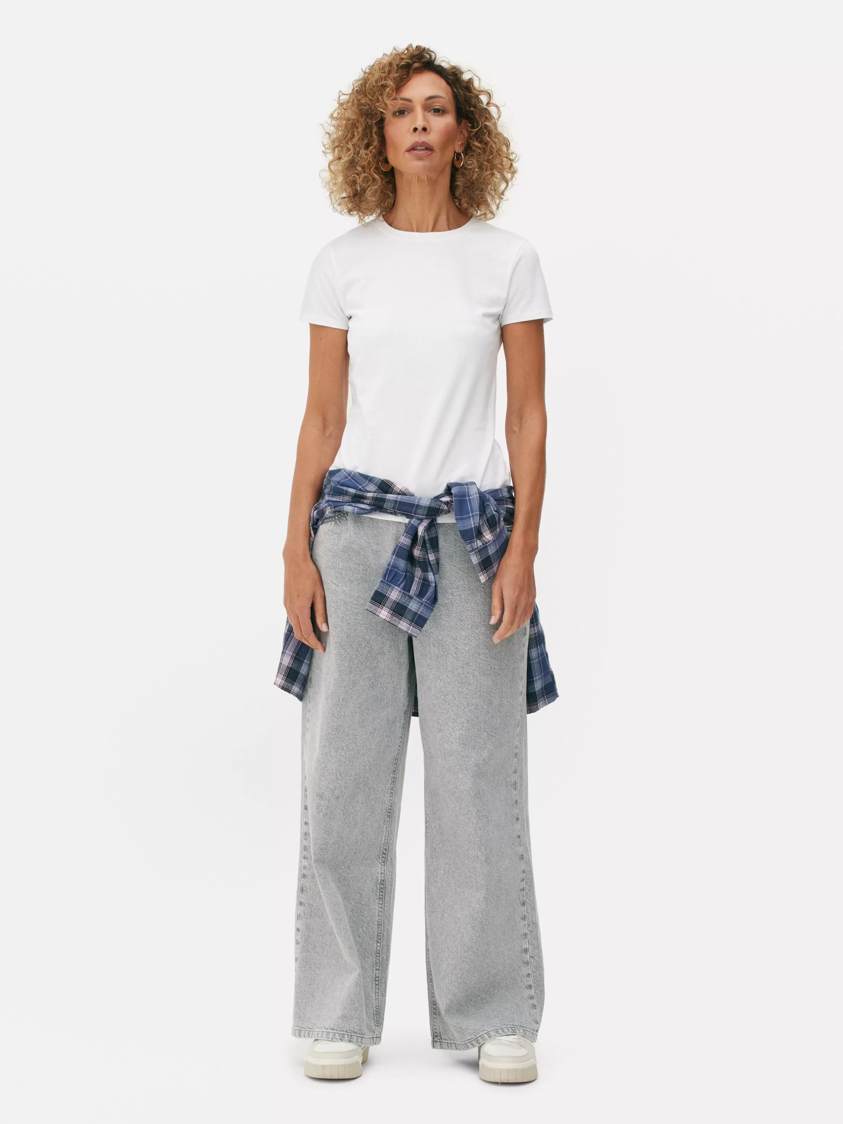 T-shirt Stretch Ras Du Cou-Primark Online