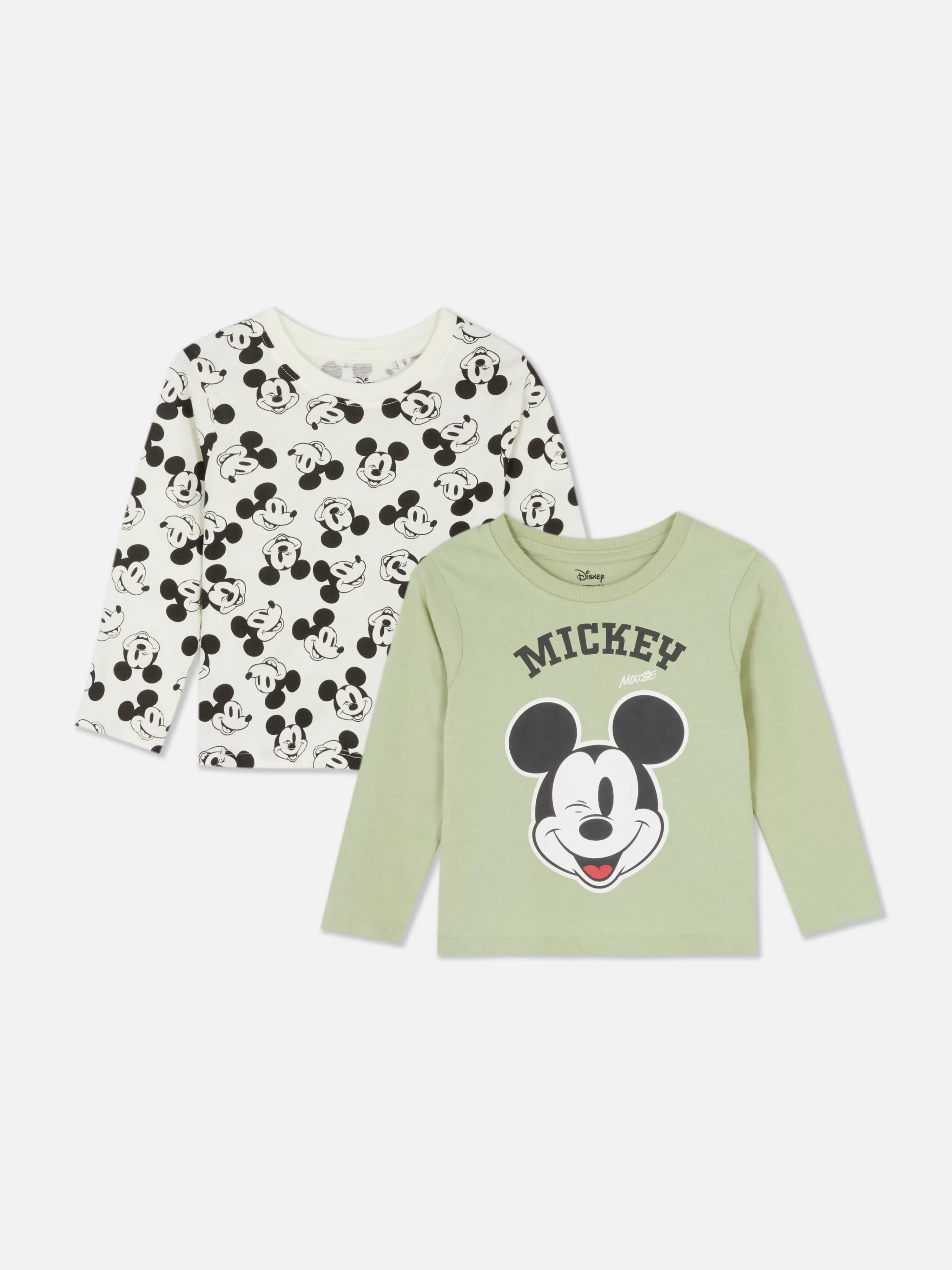 2 T-shirts à Manches Longues Disney Mickey Mouse-Primark Best Sale