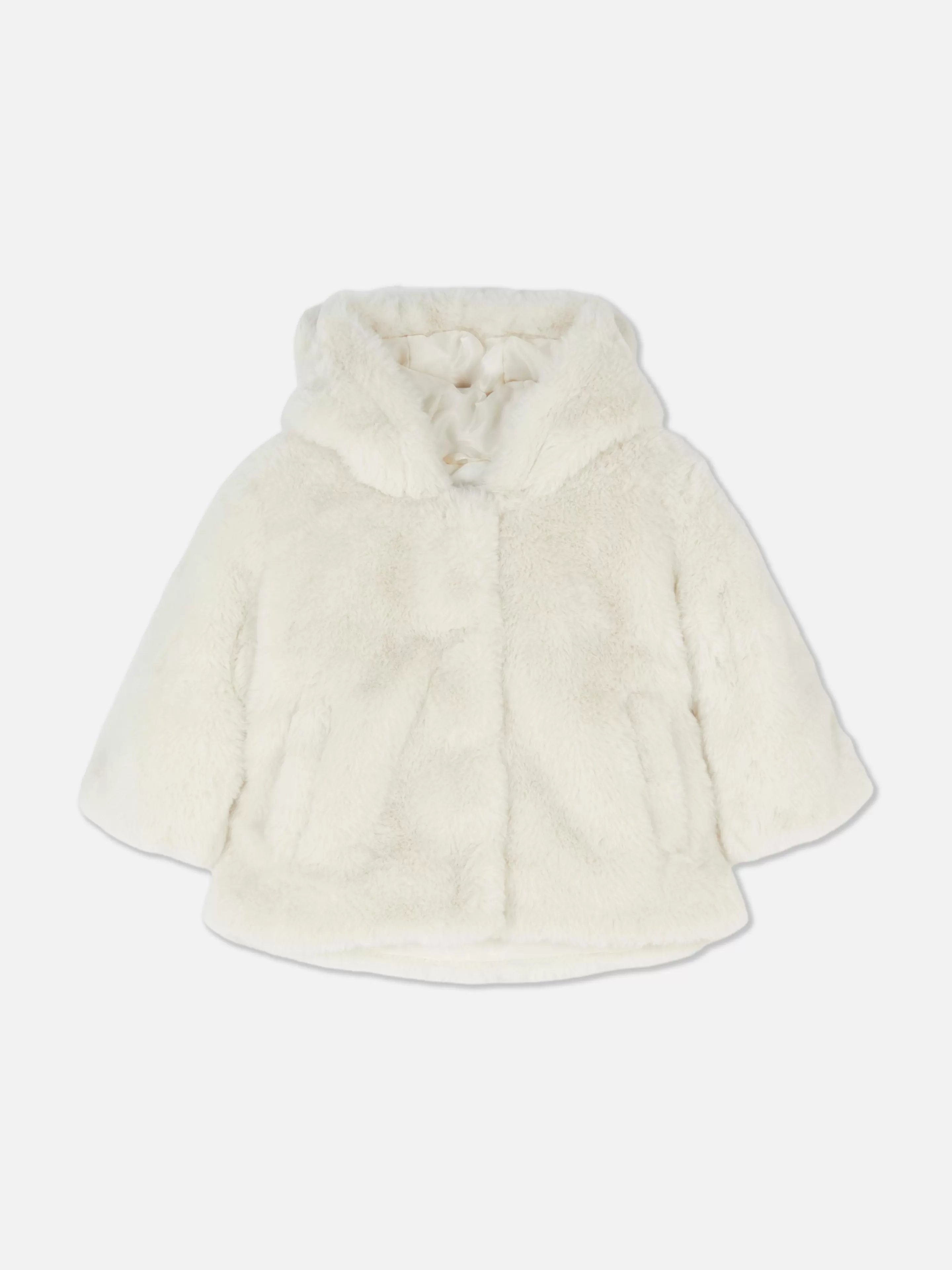 Veste à Capuche En Fausse Fourrure-Primark Cheap
