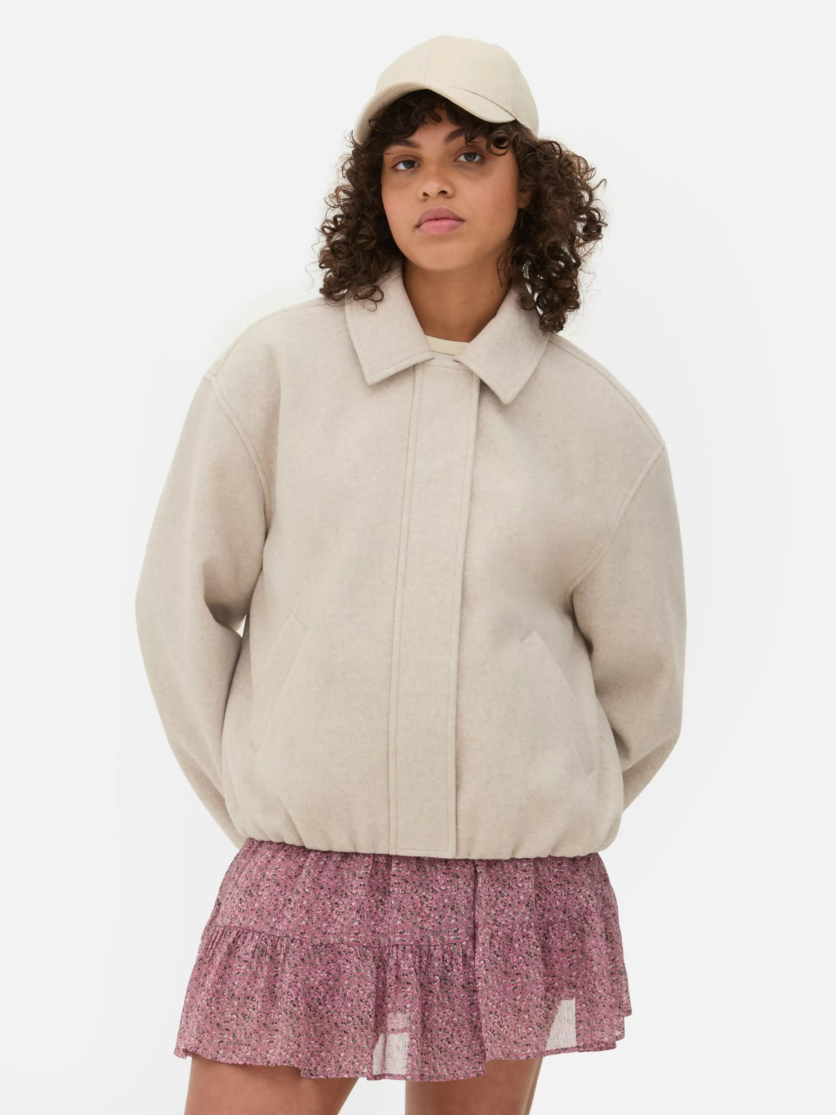 Veste à Ourlet Boule-Primark Store