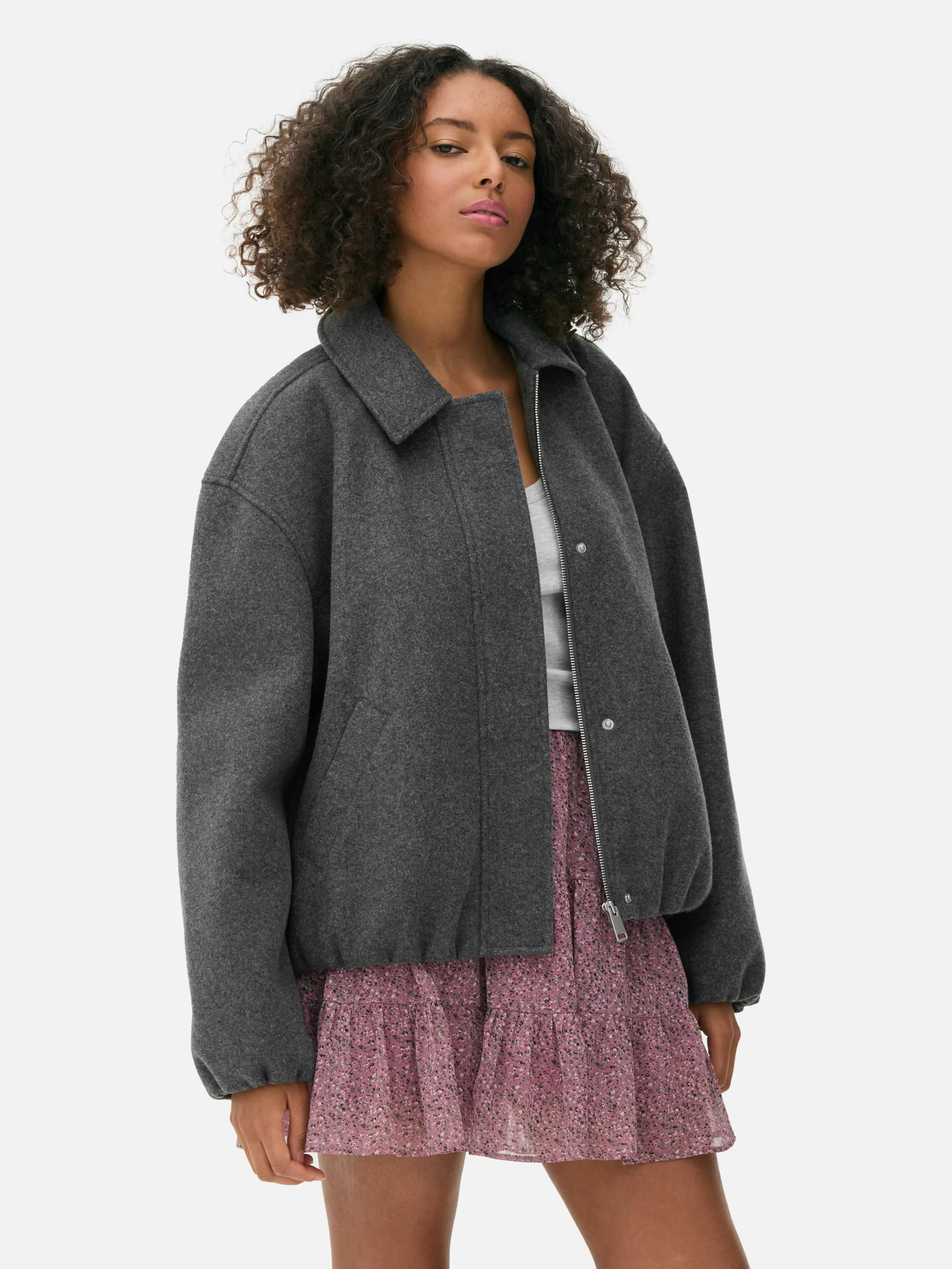 Veste à Ourlet Boule-Primark New