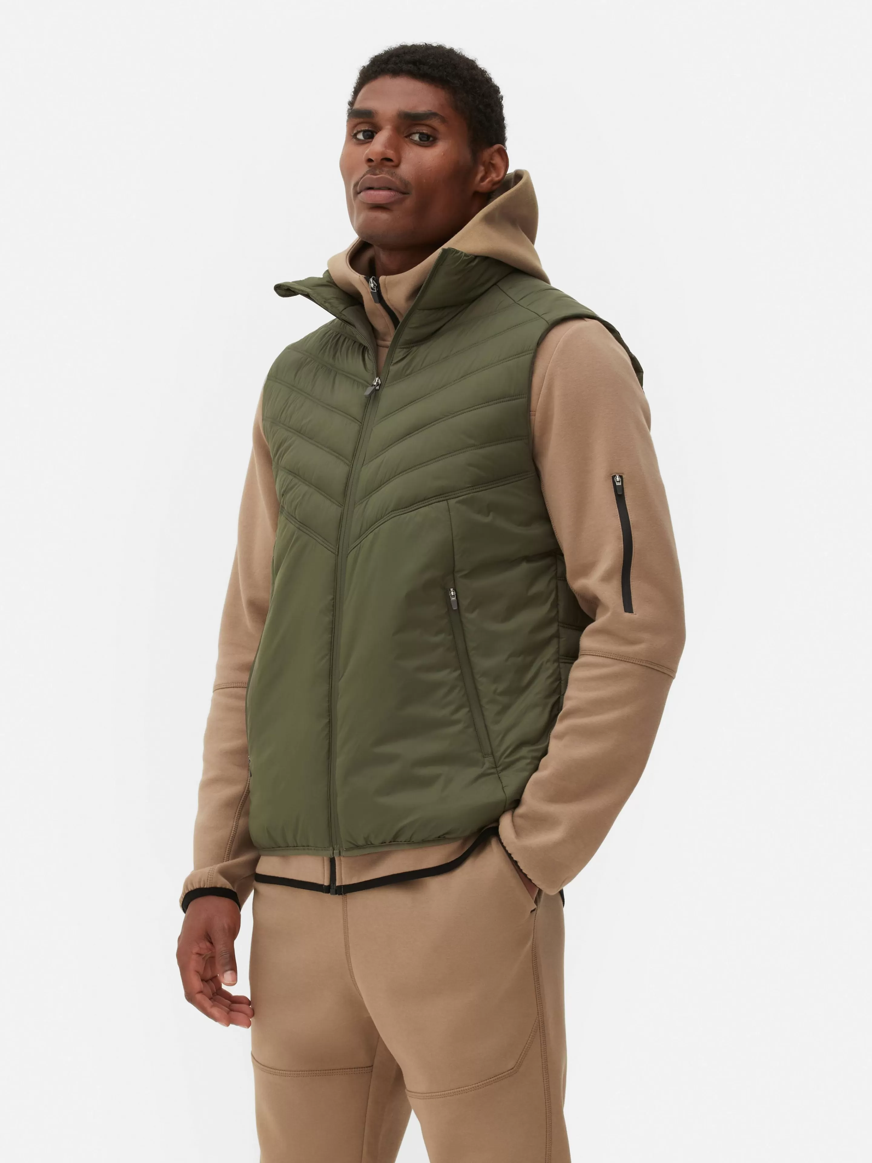 Veste De Sport Matelassée Sans Manches-Primark Shop