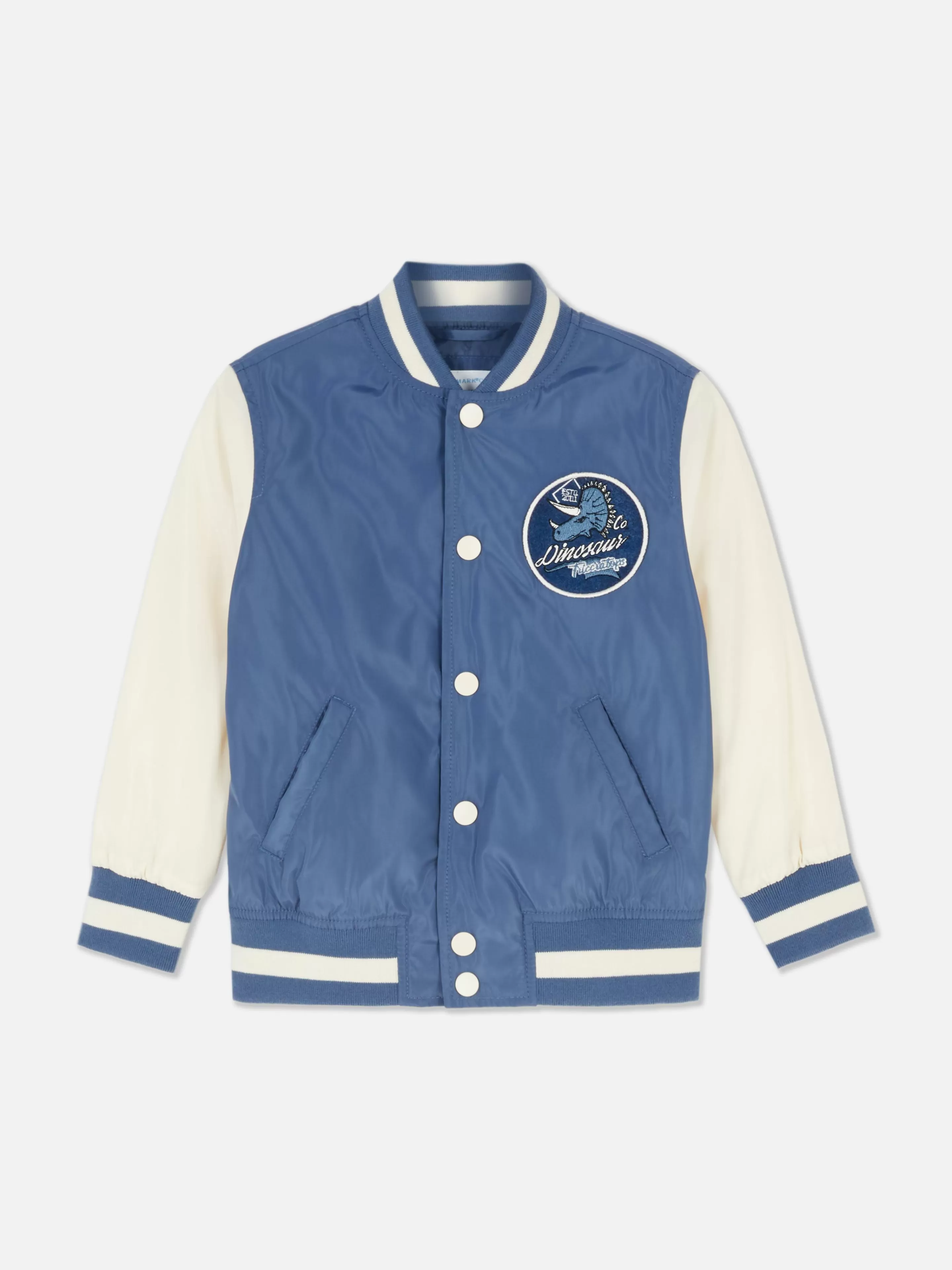 Veste De Style Universitaire à Motif Dinosaure-Primark New