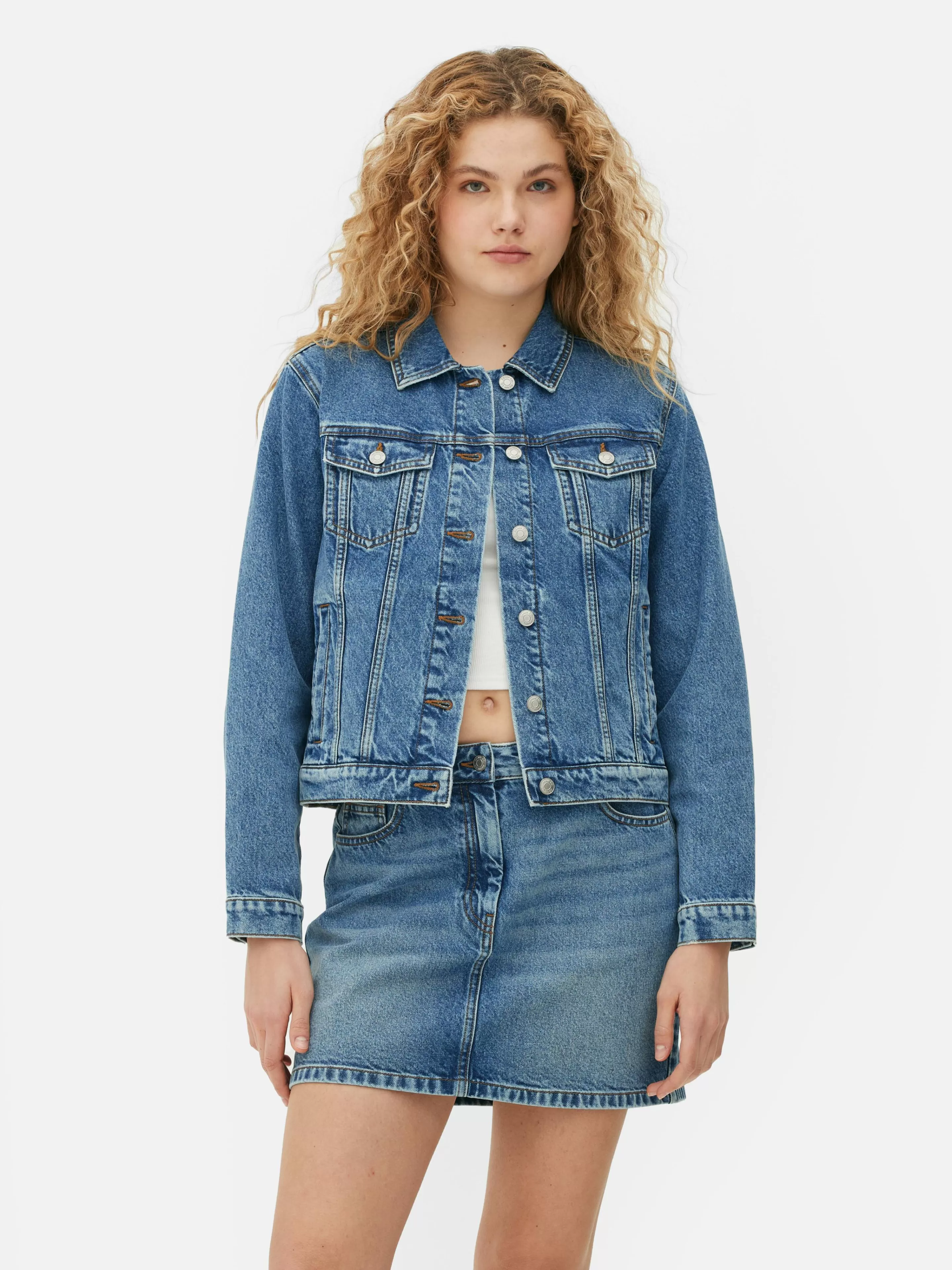 Veste En Jean-Primark Hot