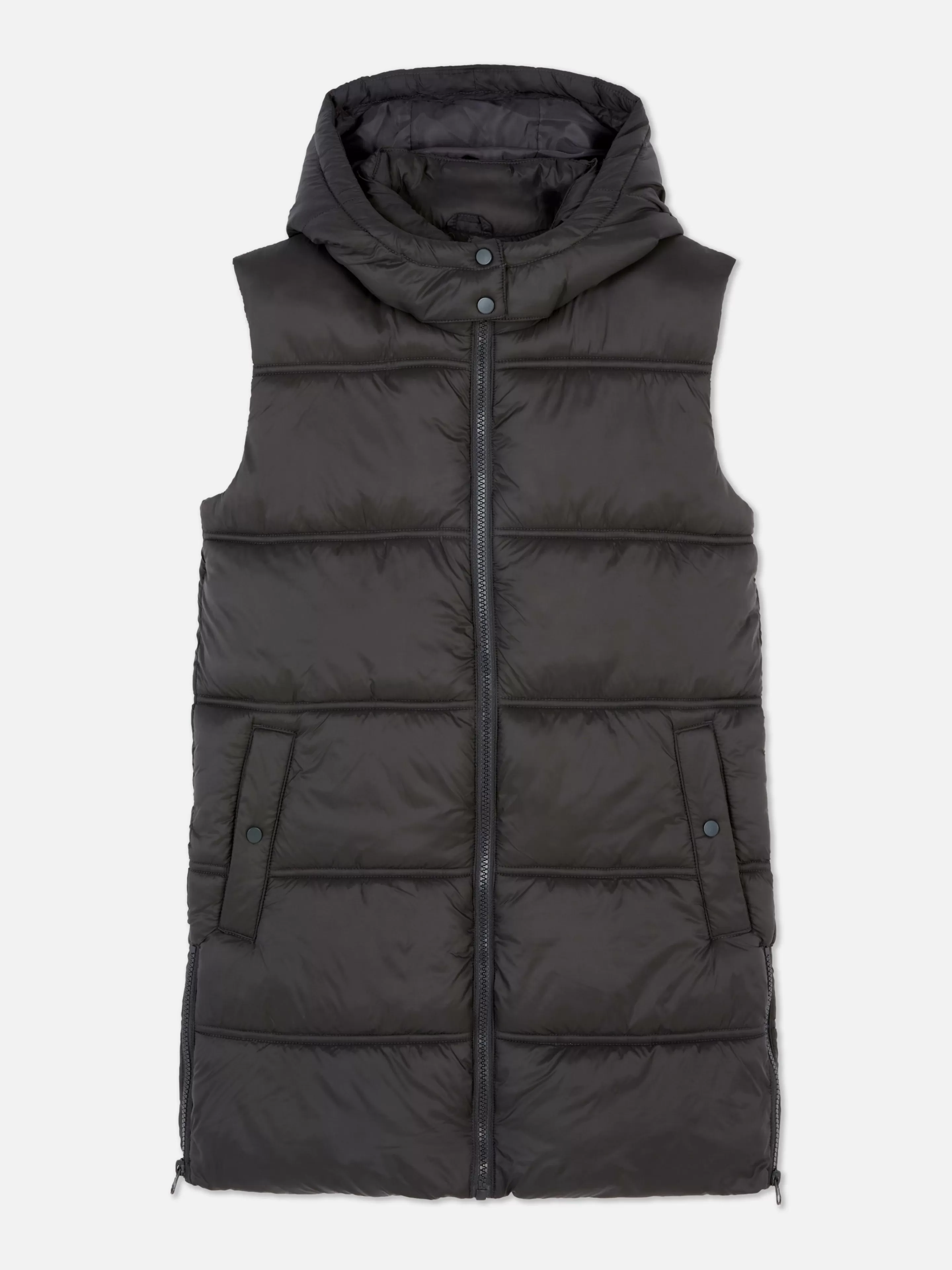 Veste Longue Sans Manche à Capuche-Primark Cheap