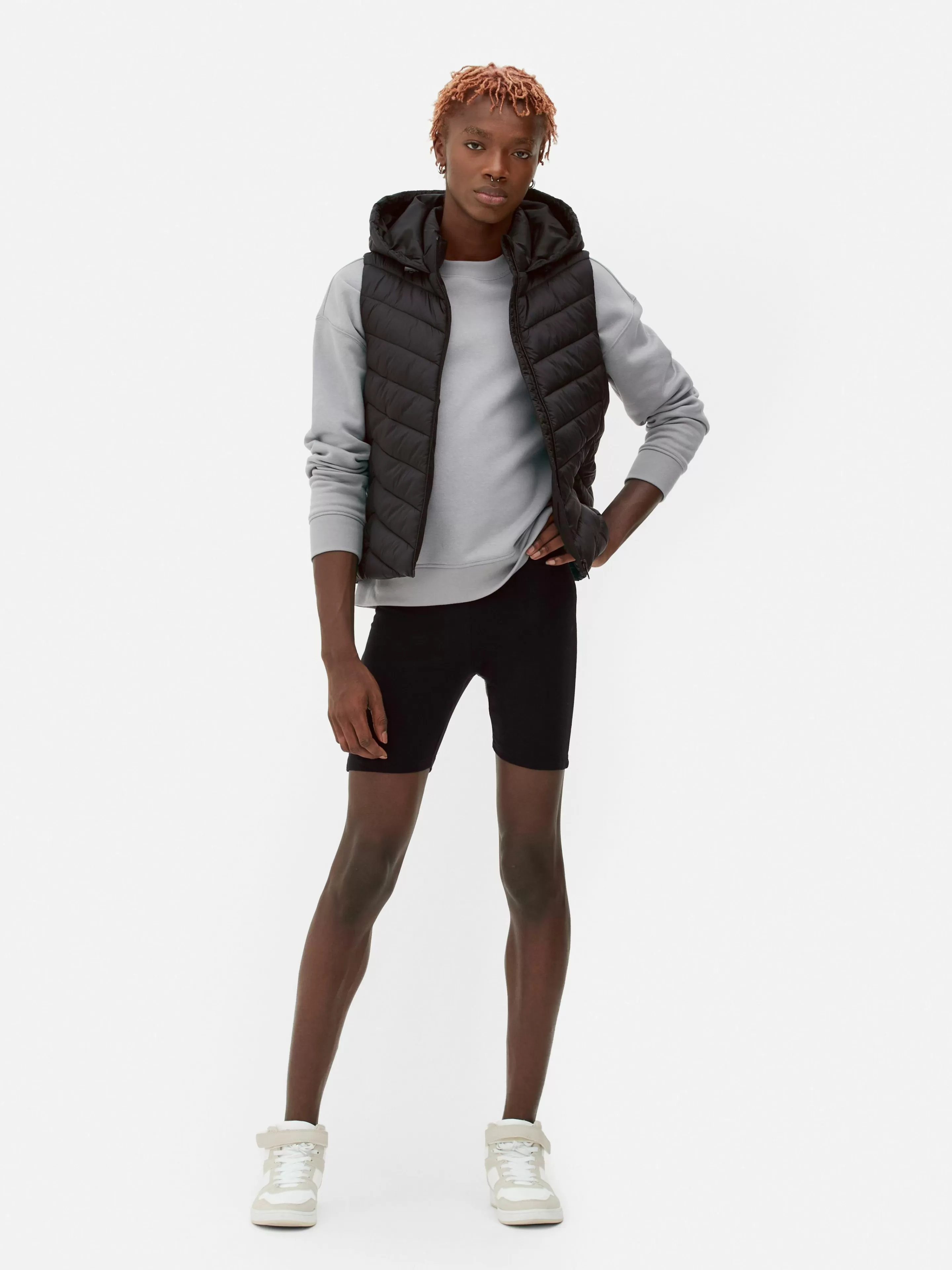 Veste Sans Manche à Capuche-Primark Fashion