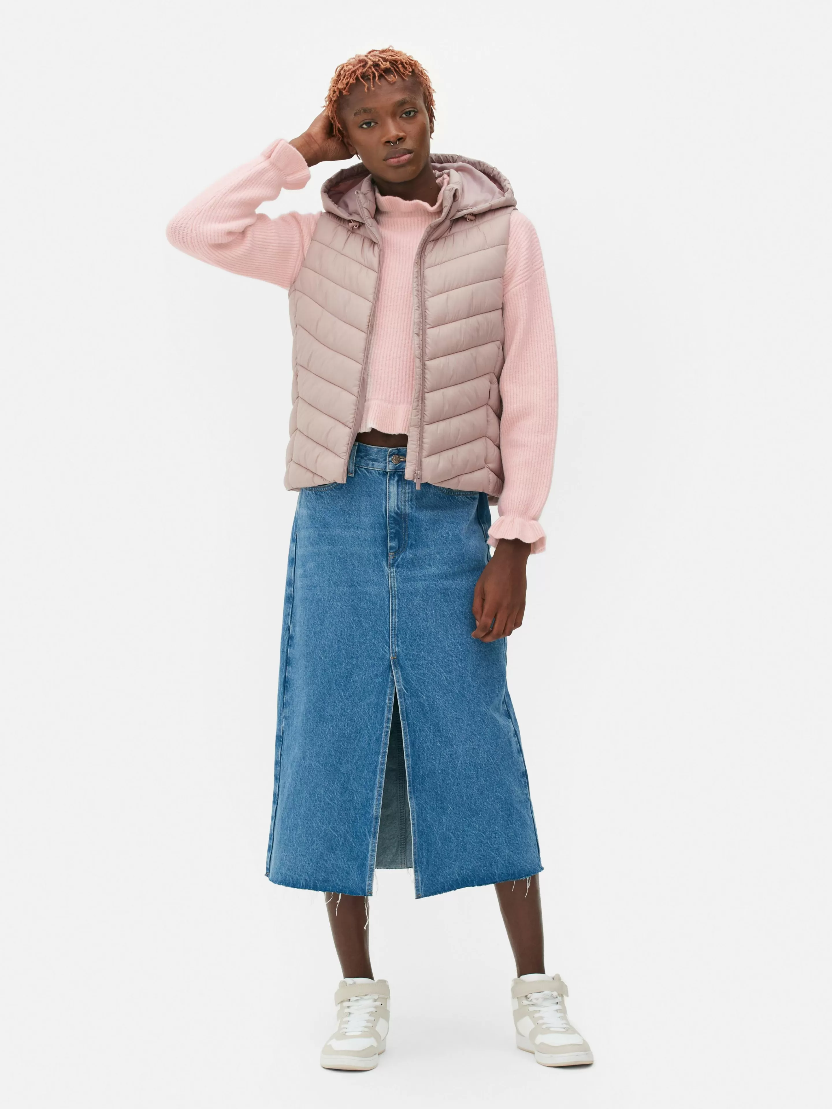 Veste Sans Manche à Capuche-Primark New