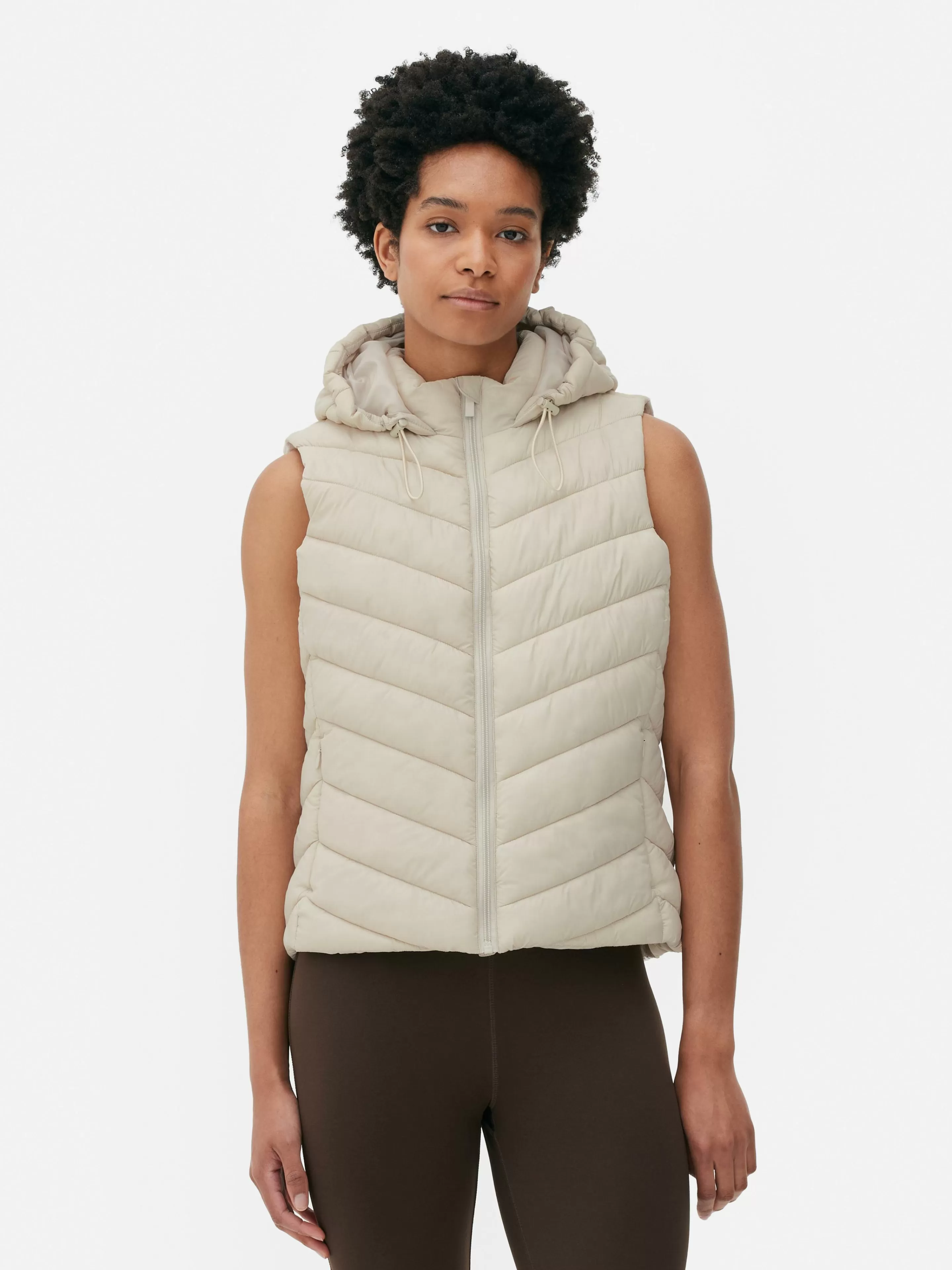 Veste Sans Manche à Capuche-Primark New