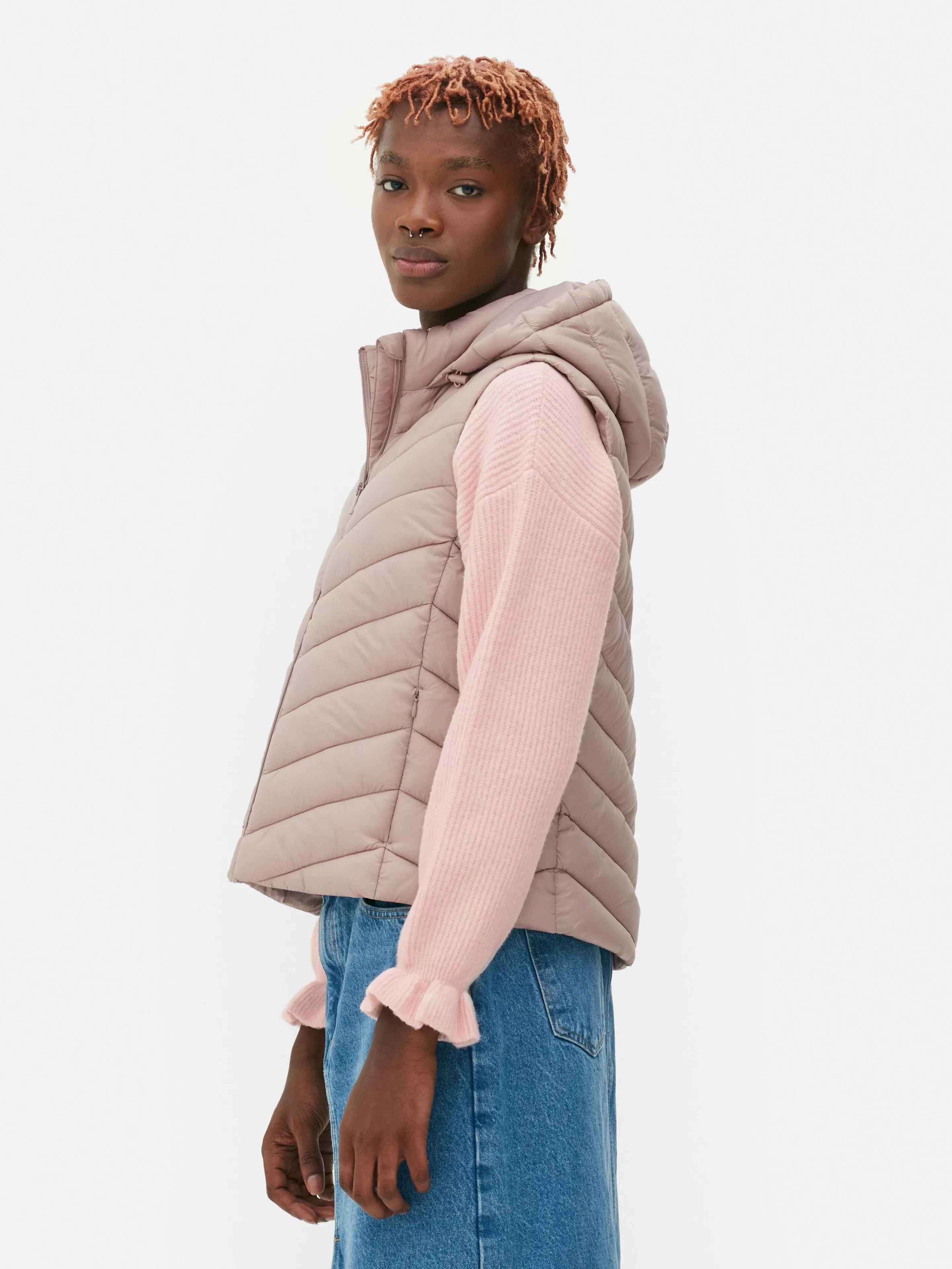 Veste Sans Manche à Capuche-Primark New
