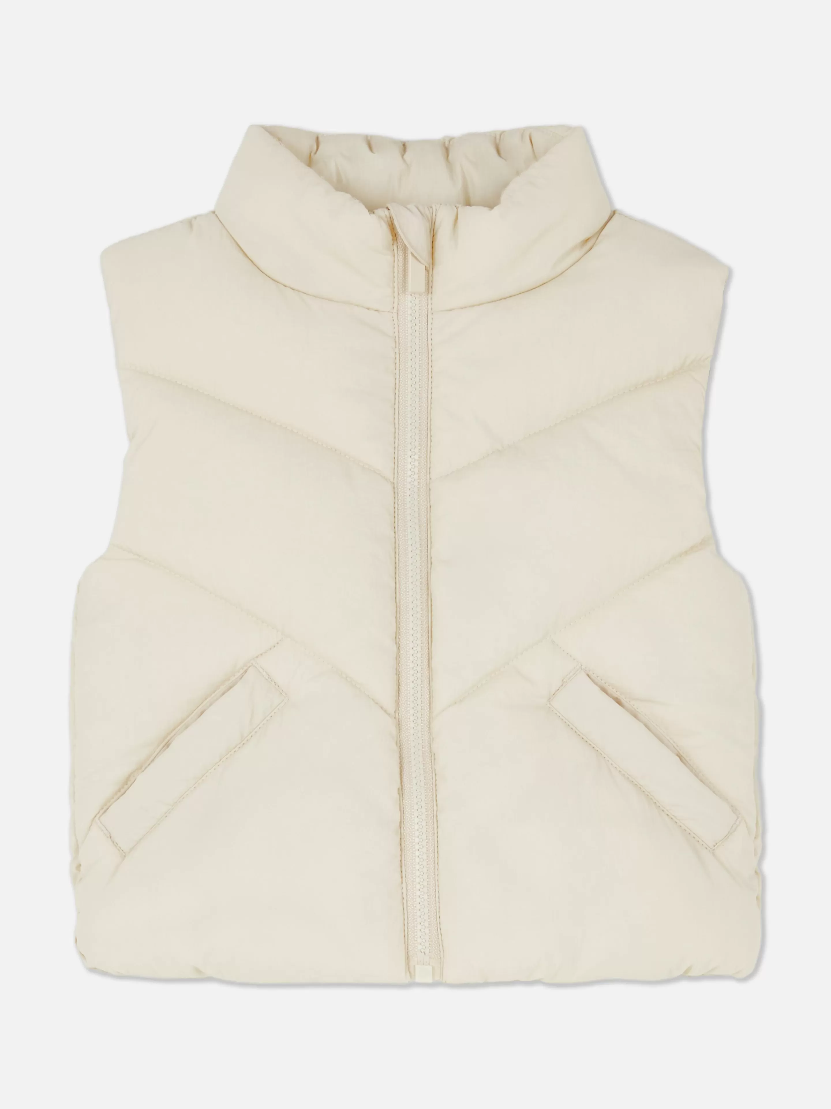 Veste Sans Manche Matelassée Zippée-Primark Best Sale