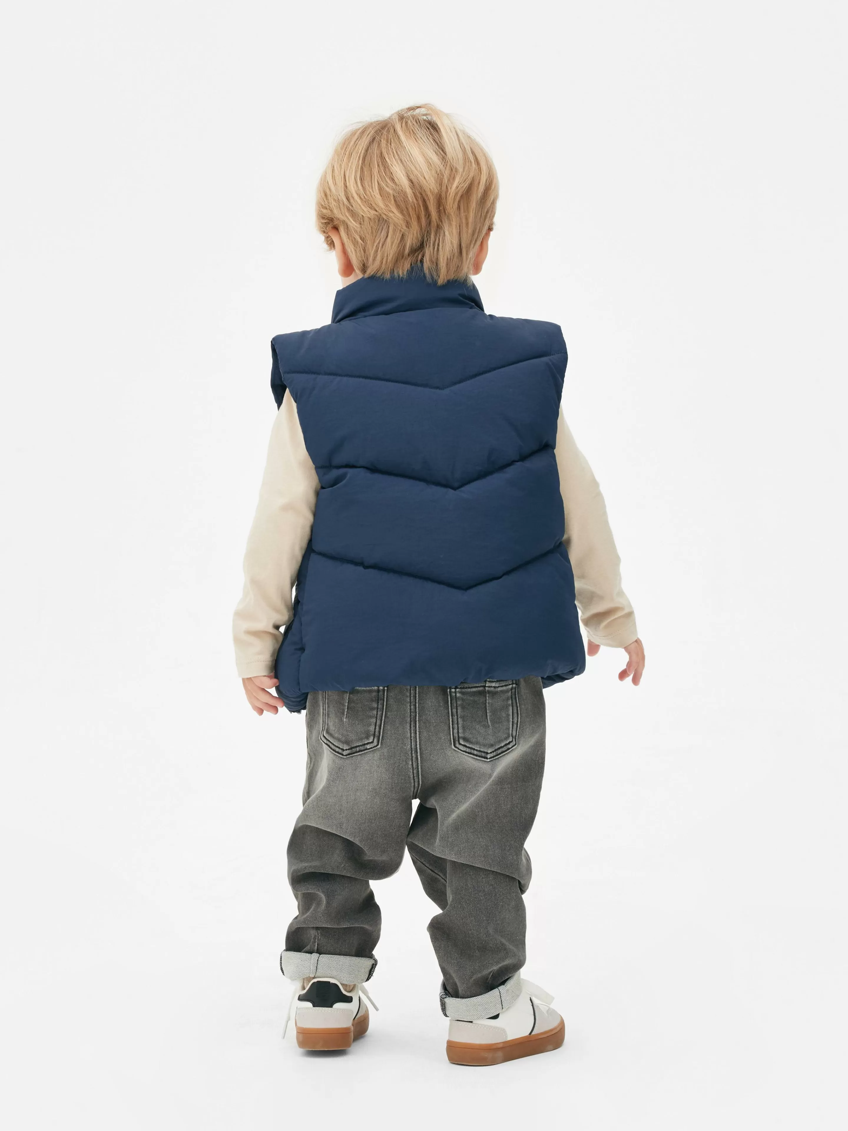 Veste Sans Manche Matelassée Zippée-Primark Discount