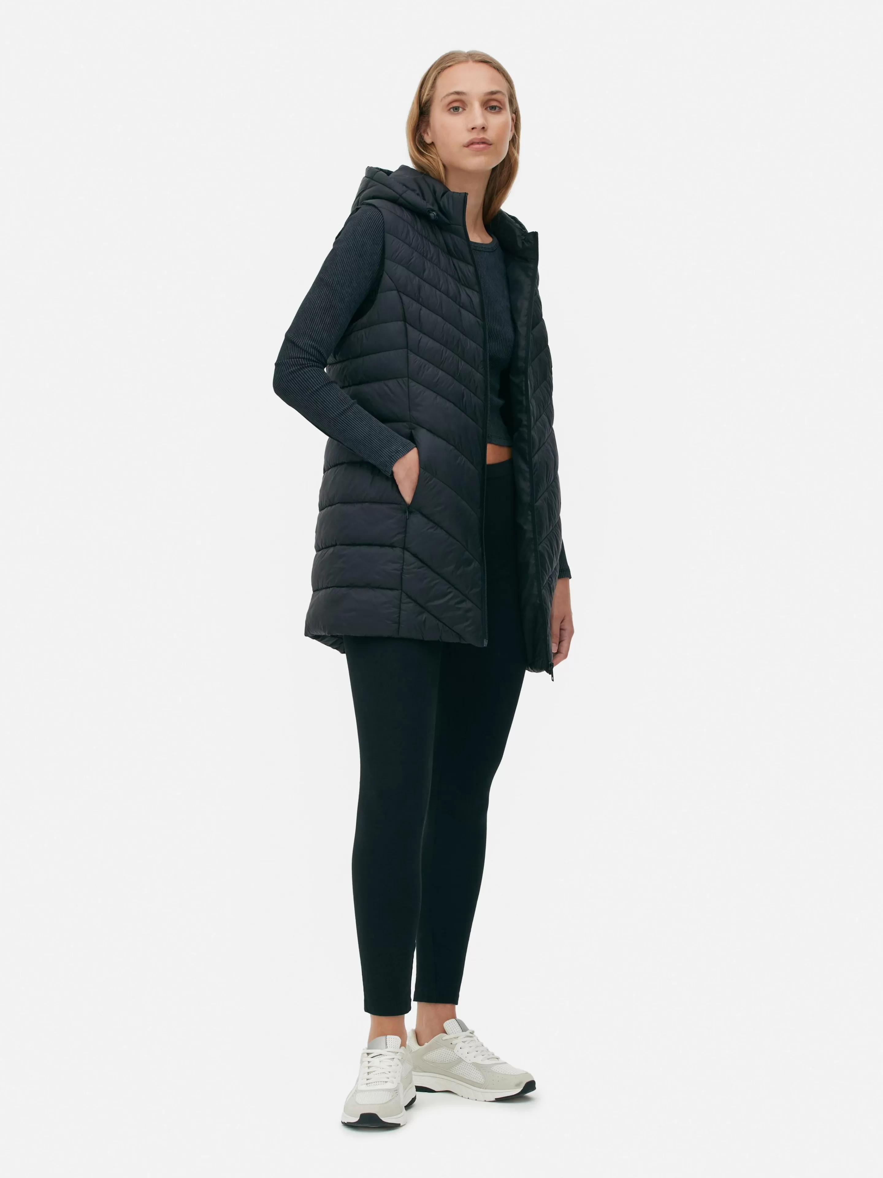 Veste Sans Manches Longue Matelassée-Primark Cheap