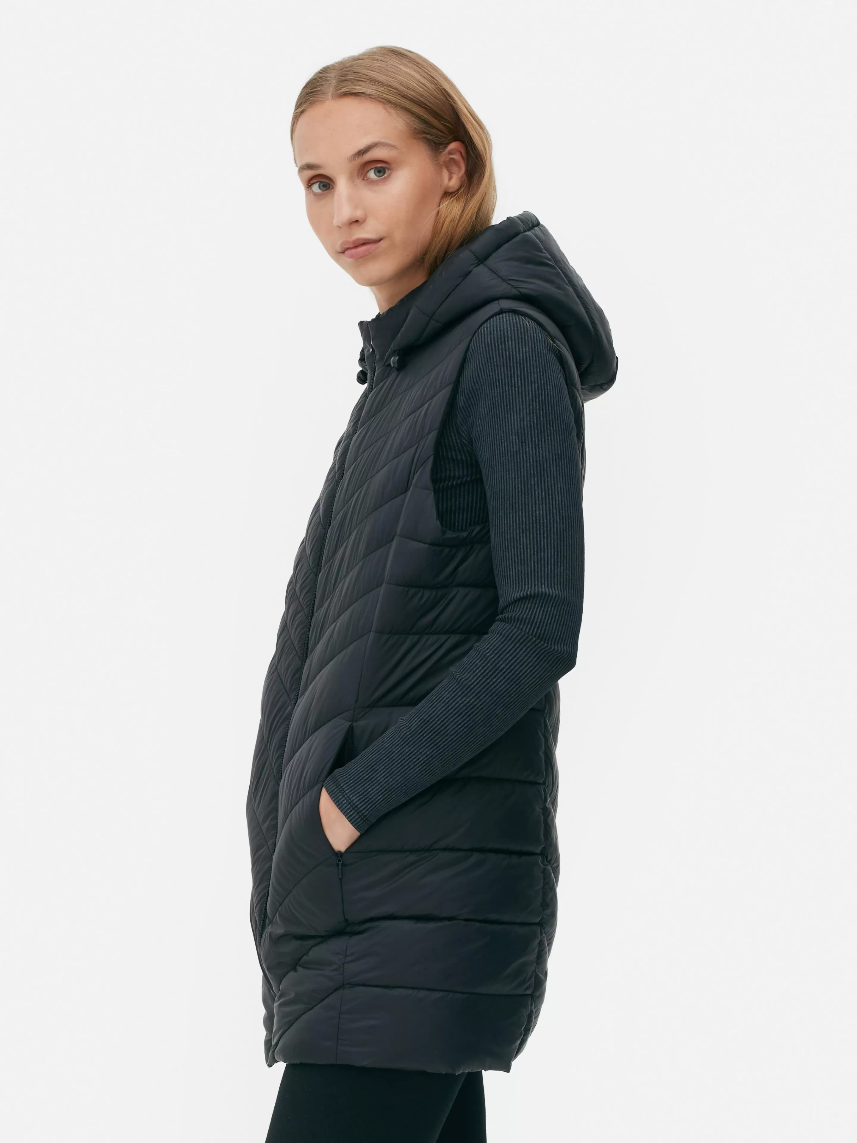 Veste Sans Manches Longue Matelassée-Primark Cheap
