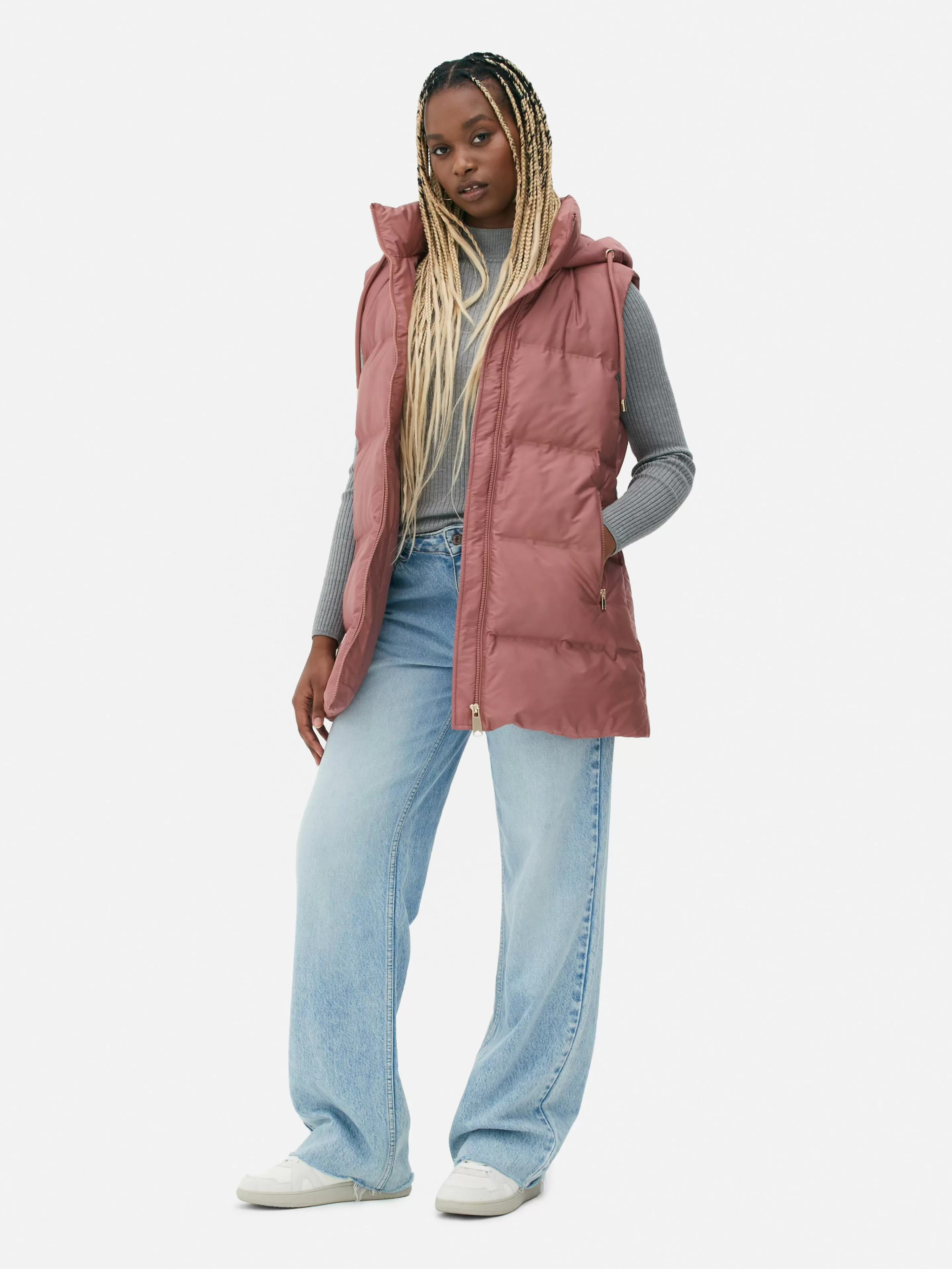 Veste Sans Manches Matelassée à Capuche-Primark Best