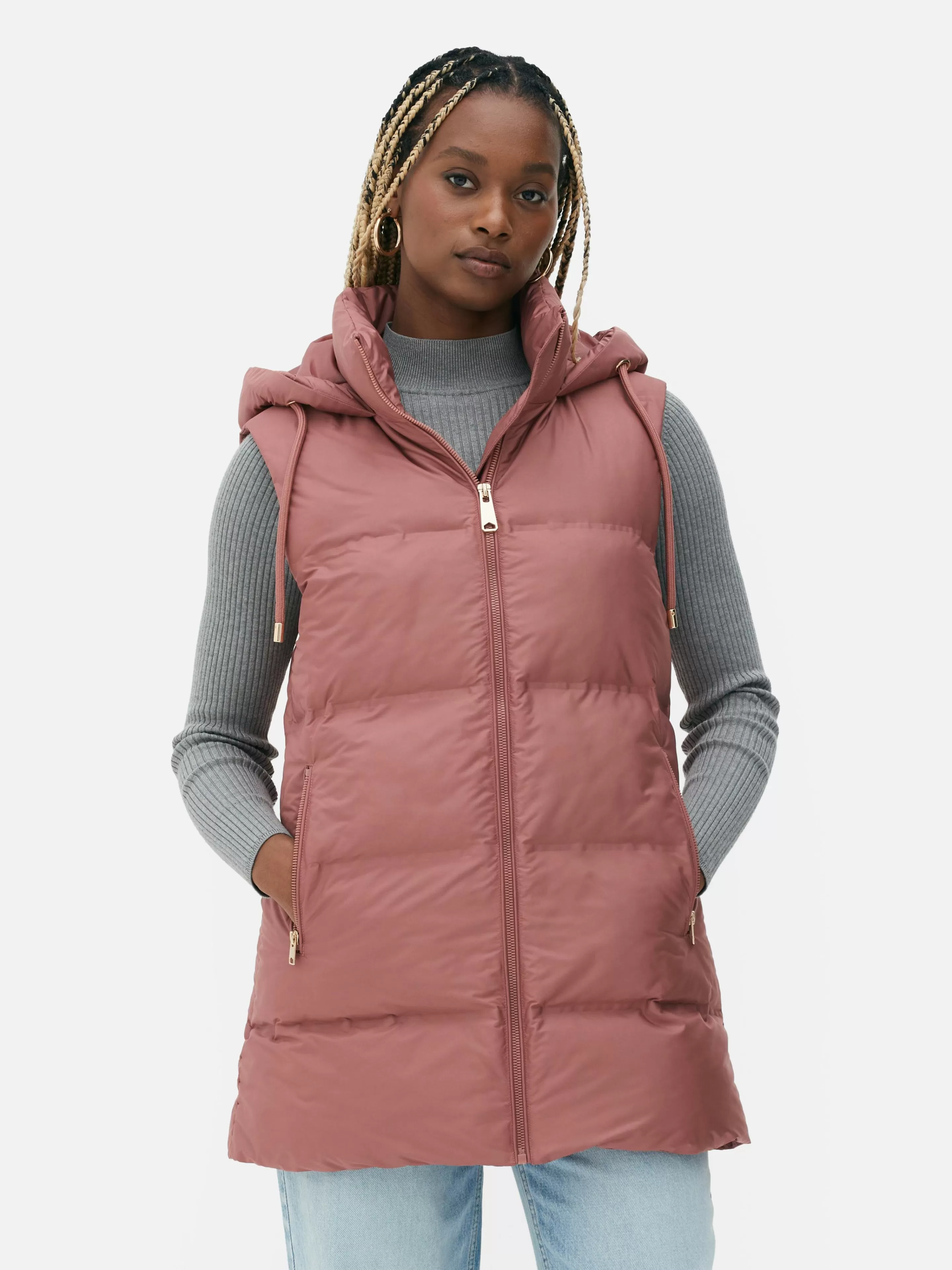 Veste Sans Manches Matelassée à Capuche-Primark Best